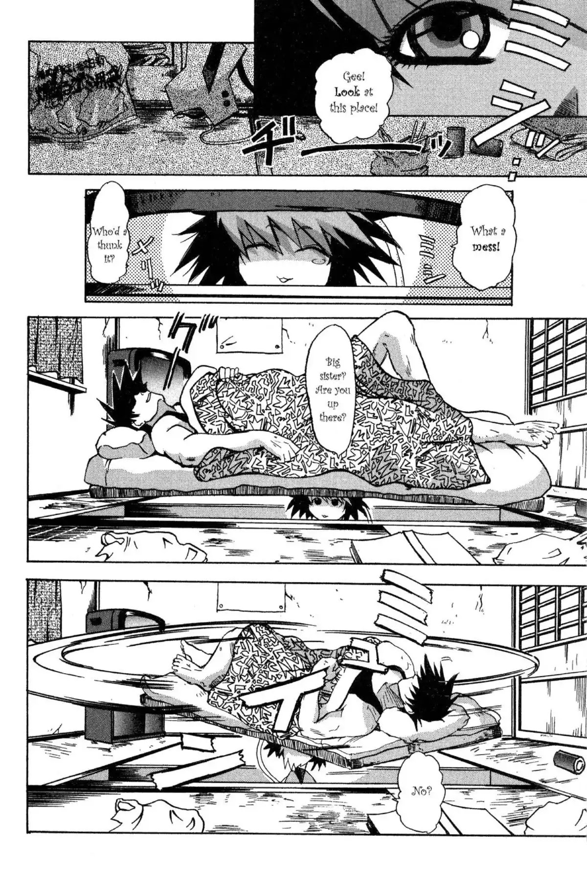 Excel Saga Chapter 6.3 page 8 - Vol.6 Mission 3: The Parallel Everyday