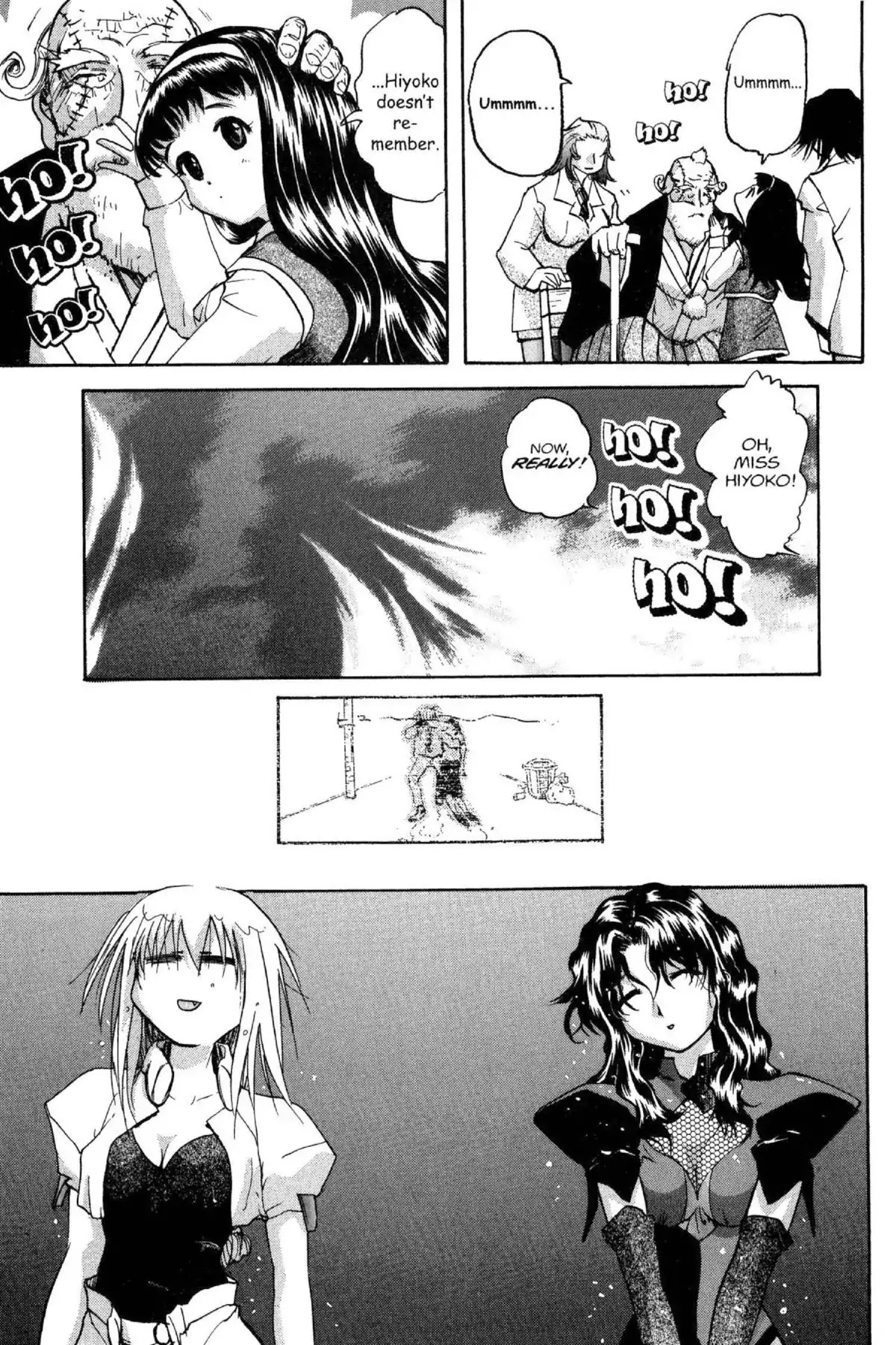 Excel Saga Chapter 6.4 page 21 - Vol.6 Mission 4: The Resistance Value of a Gaze
