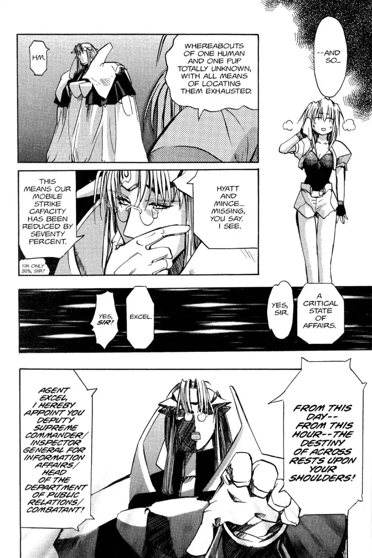 Excel Saga Chapter 6.5 page 10 - Vol.6 Mission 5: Fragment of a Body