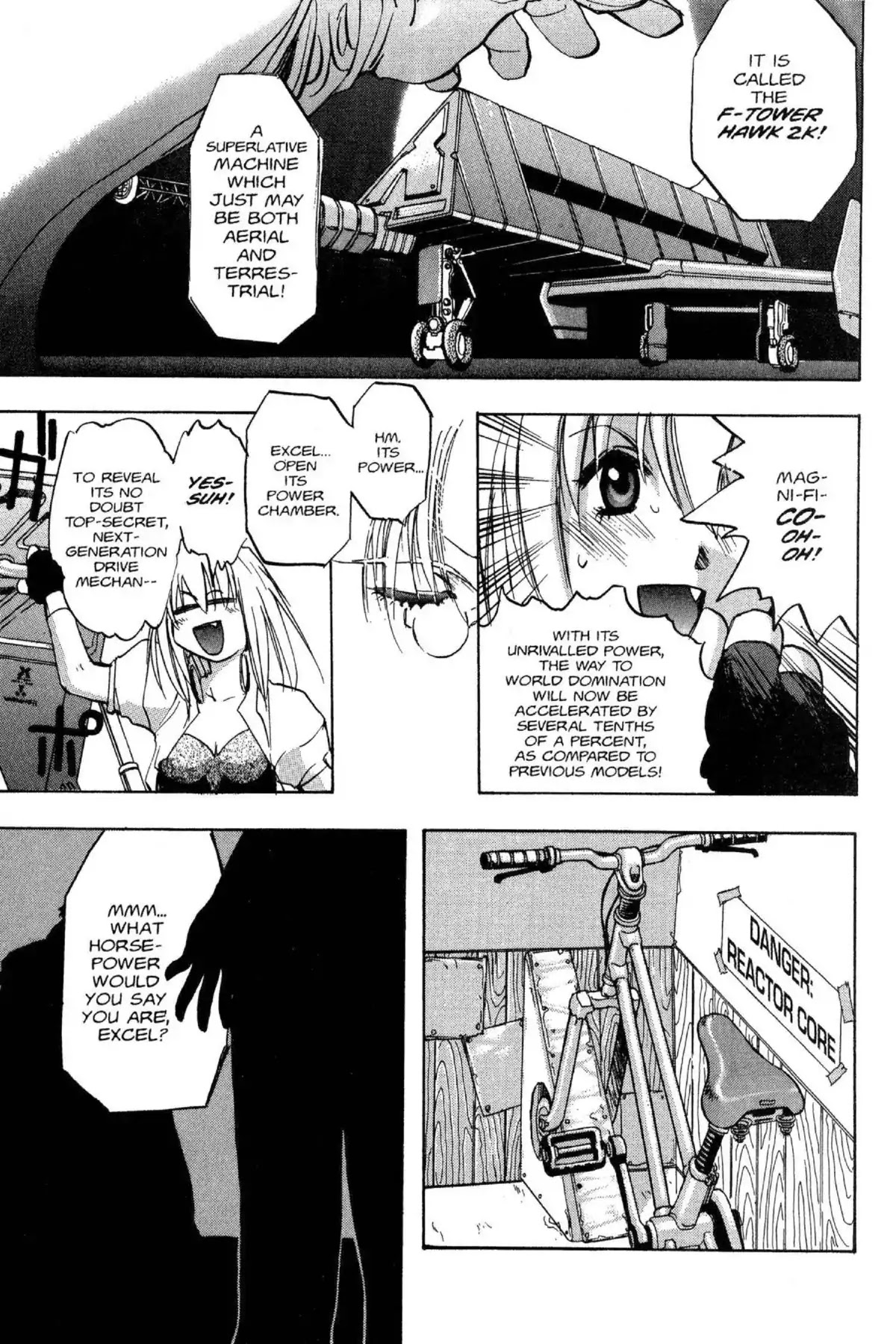 Excel Saga Chapter 6.5 page 15 - Vol.6 Mission 5: Fragment of a Body