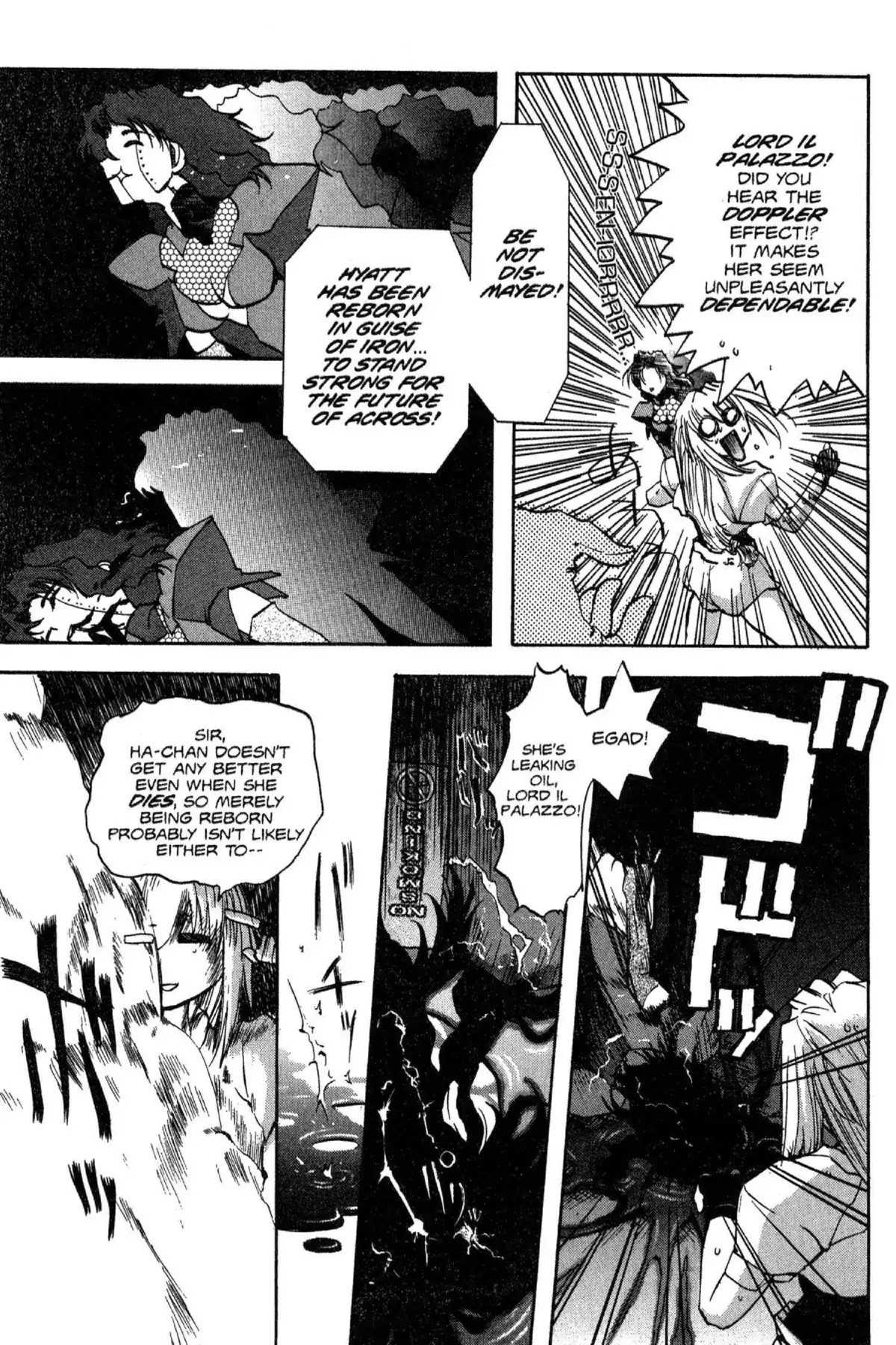 Excel Saga Chapter 6.5 page 17 - Vol.6 Mission 5: Fragment of a Body