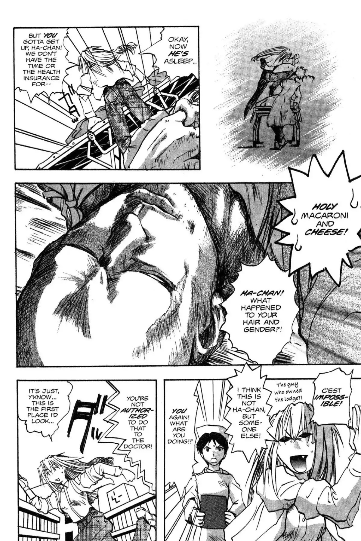 Excel Saga Chapter 6.5 page 8 - Vol.6 Mission 5: Fragment of a Body