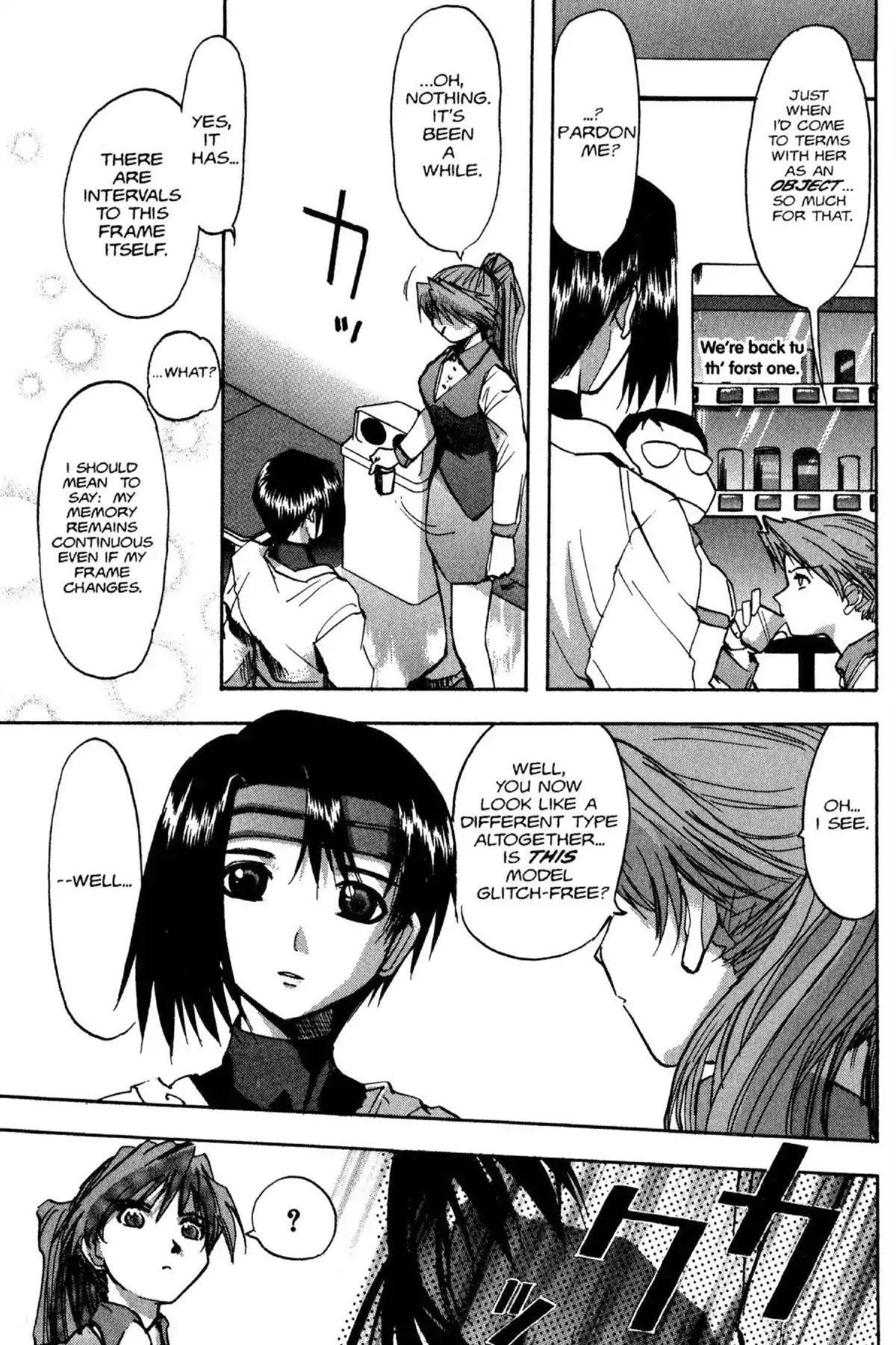 Excel Saga Chapter 6.7 page 17 - Vol.6 Mission 7: That Won't Return