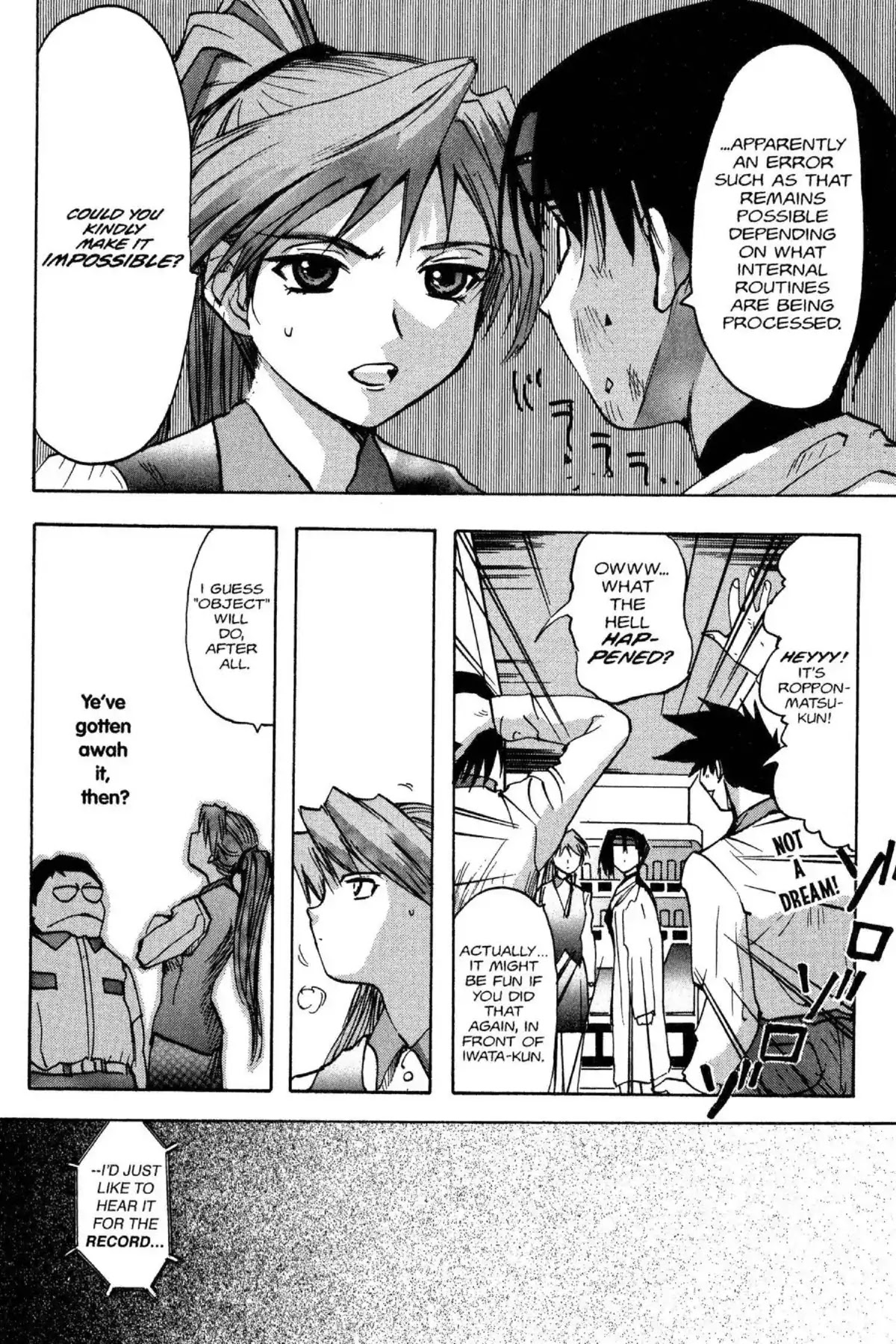 Excel Saga Chapter 6.7 page 20 - Vol.6 Mission 7: That Won't Return