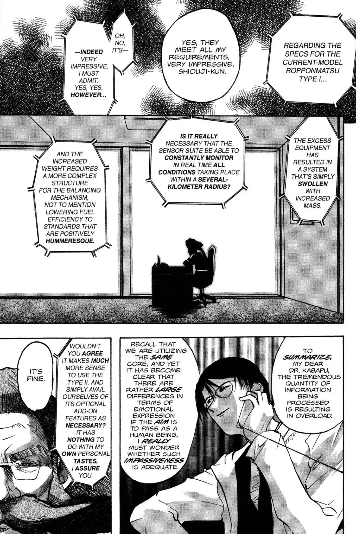 Excel Saga Chapter 6.7 page 21 - Vol.6 Mission 7: That Won't Return