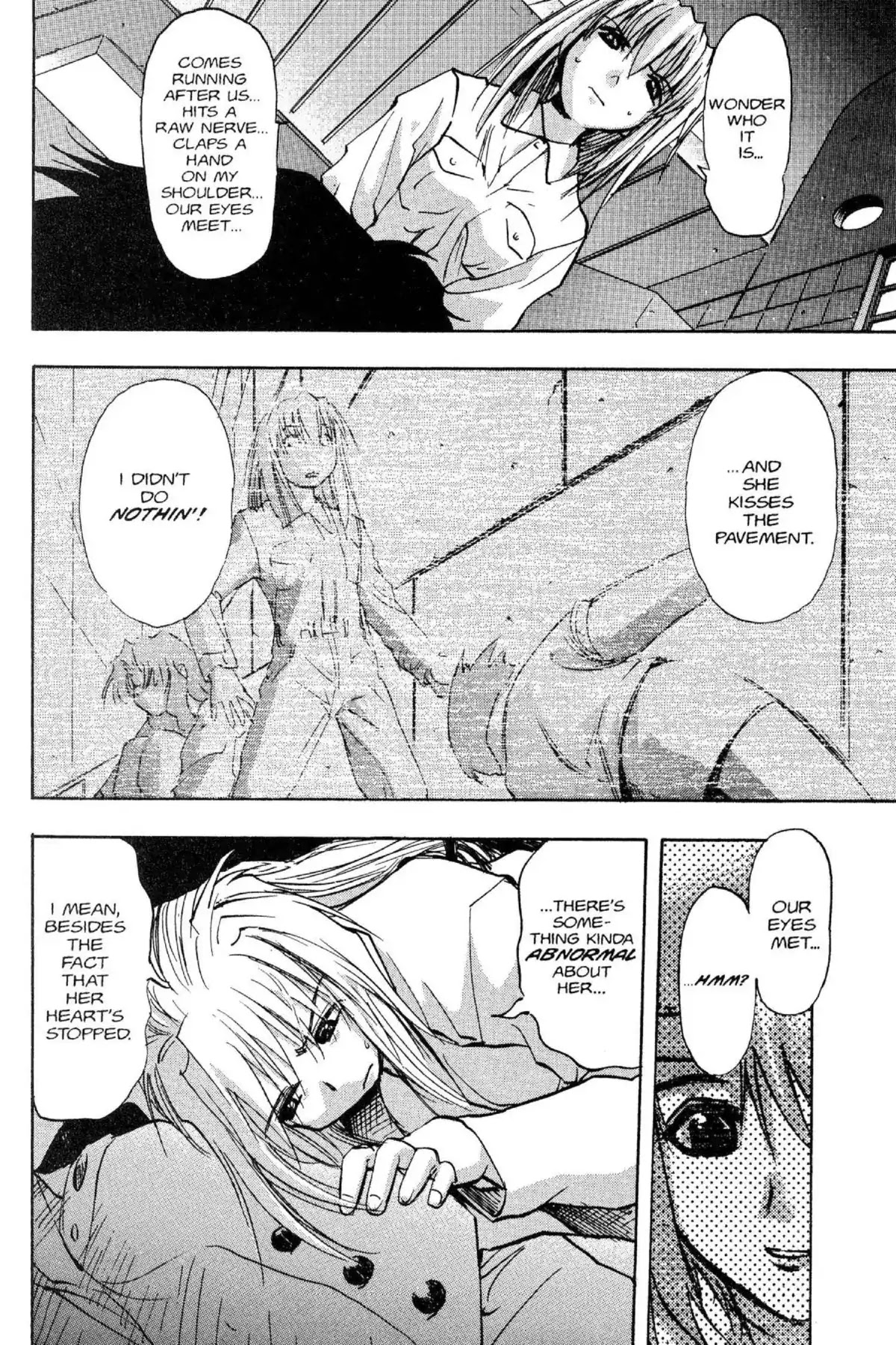Excel Saga Chapter 6.7 page 4 - Vol.6 Mission 7: That Won't Return