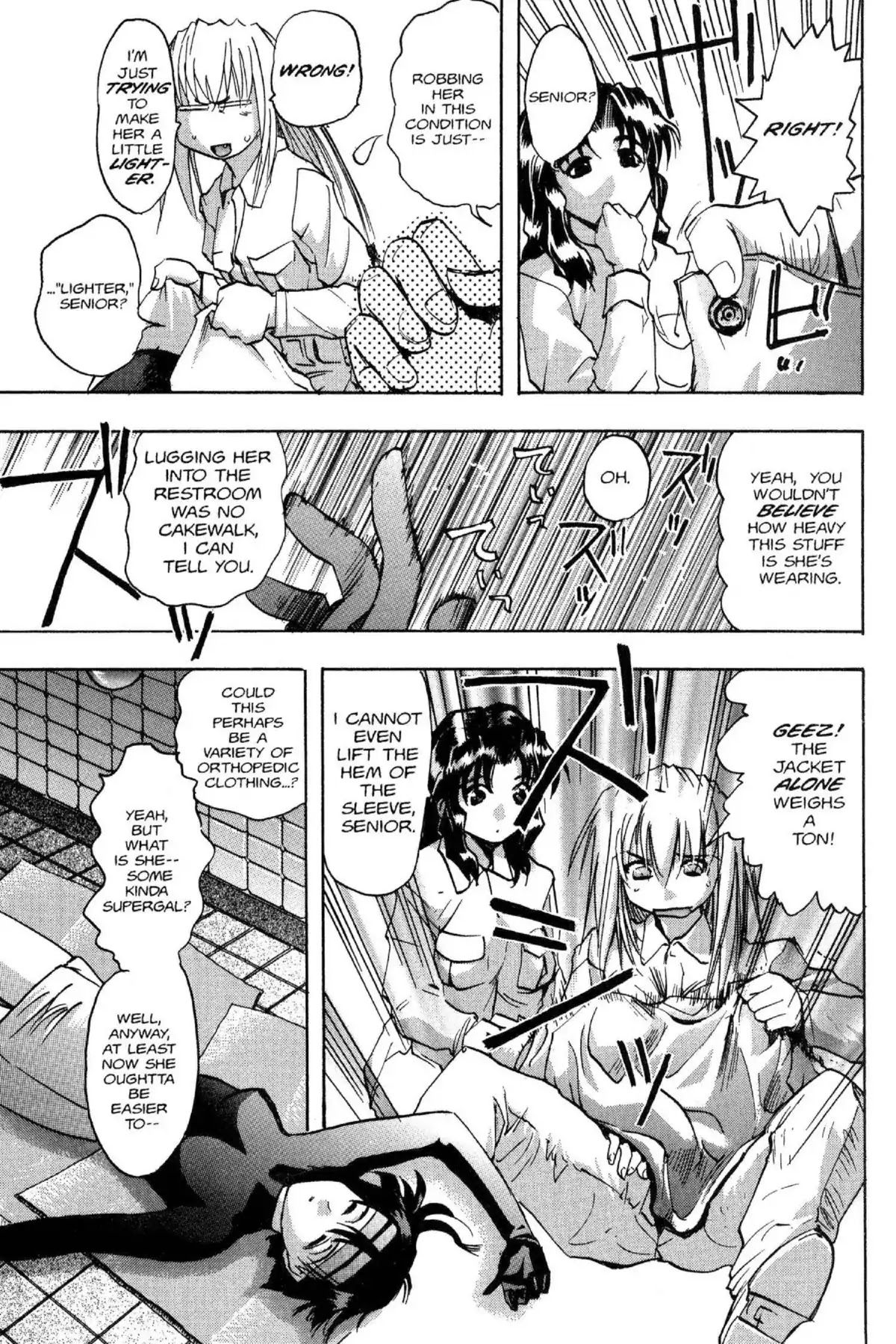 Excel Saga Chapter 6.7 page 9 - Vol.6 Mission 7: That Won't Return