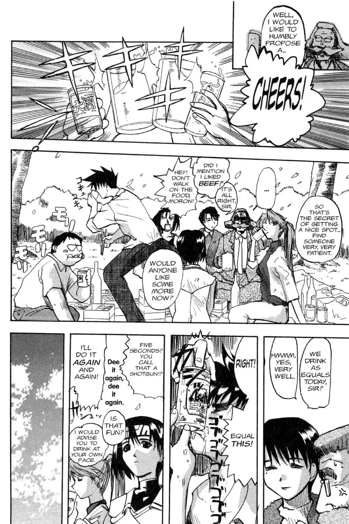 Excel Saga Chapter 7.1 page 8 - Vol.7 Mission 1: A Foul Deed in Springtime