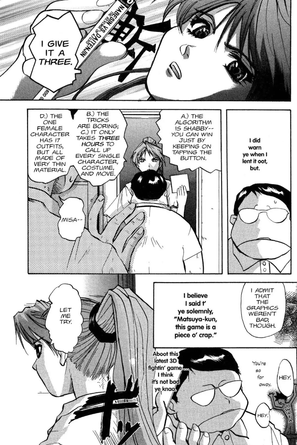 Excel Saga Chapter 7.3 page 11 - Vol.7 Mission 3: Scars Upon a Dream