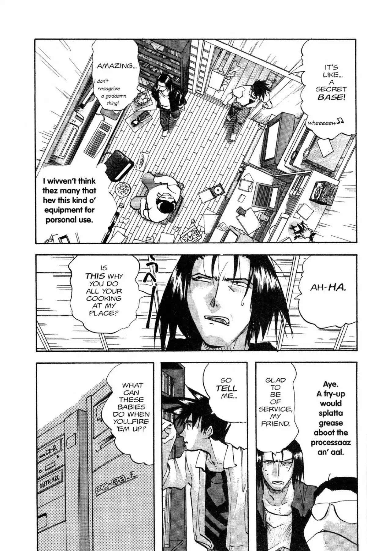 Excel Saga Chapter 7.3 page 9 - Vol.7 Mission 3: Scars Upon a Dream