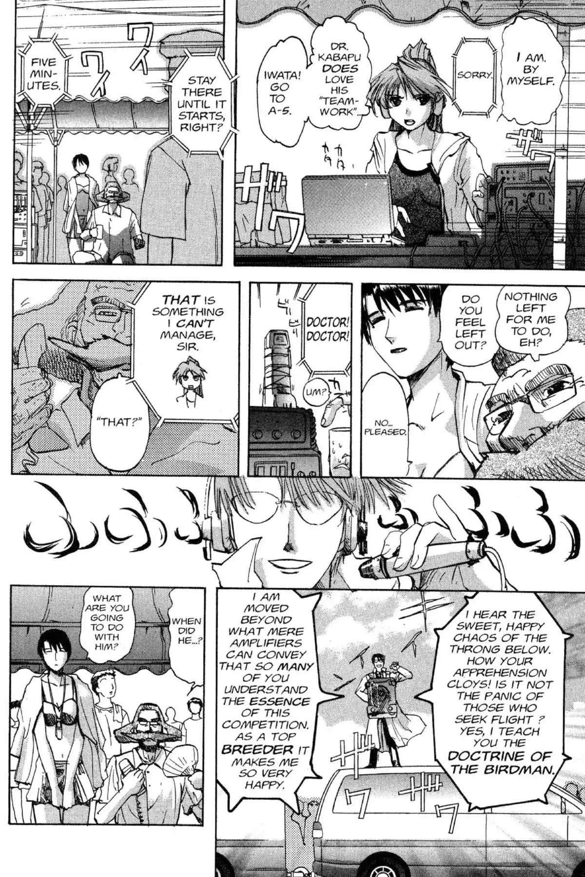 Excel Saga Chapter 7.4 page 10 - Vol.7 Mission 4: Wings to Eternity (T-Minus)