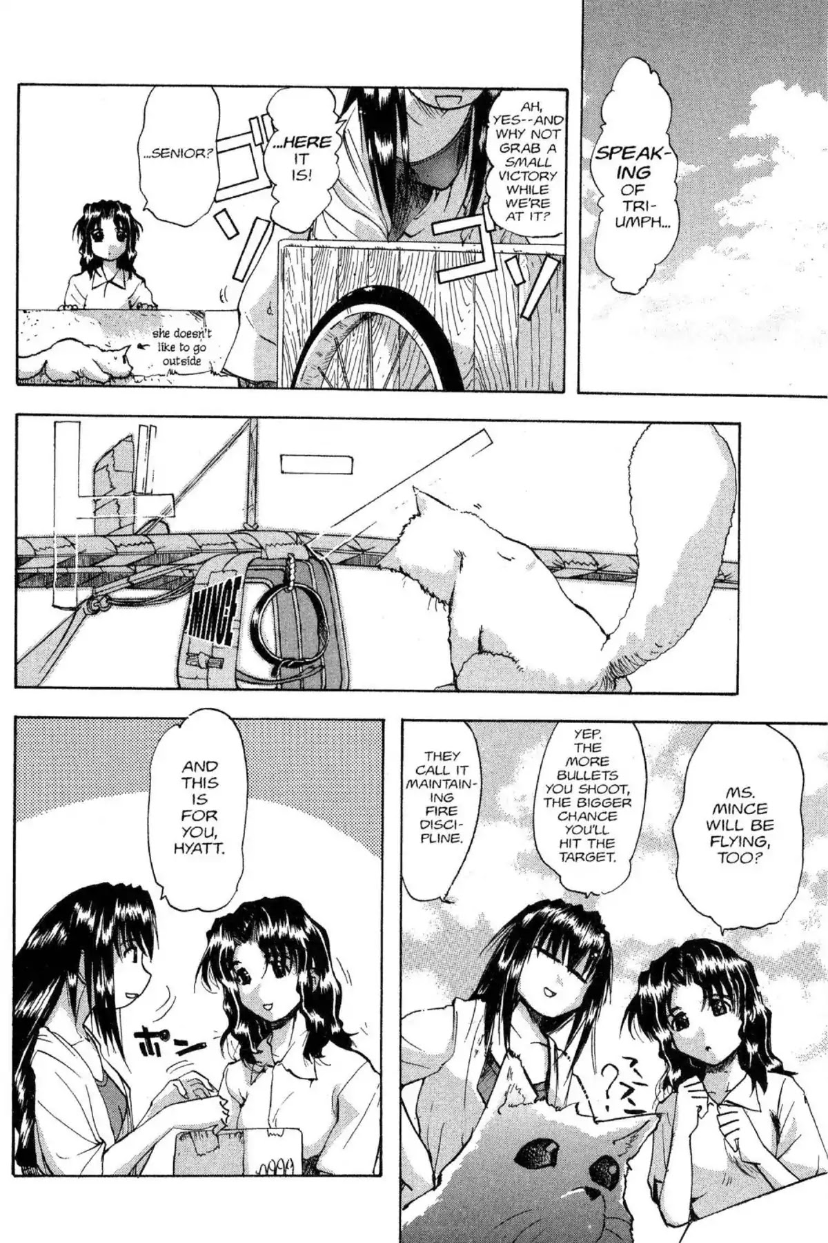 Excel Saga Chapter 7.4 page 18 - Vol.7 Mission 4: Wings to Eternity (T-Minus)