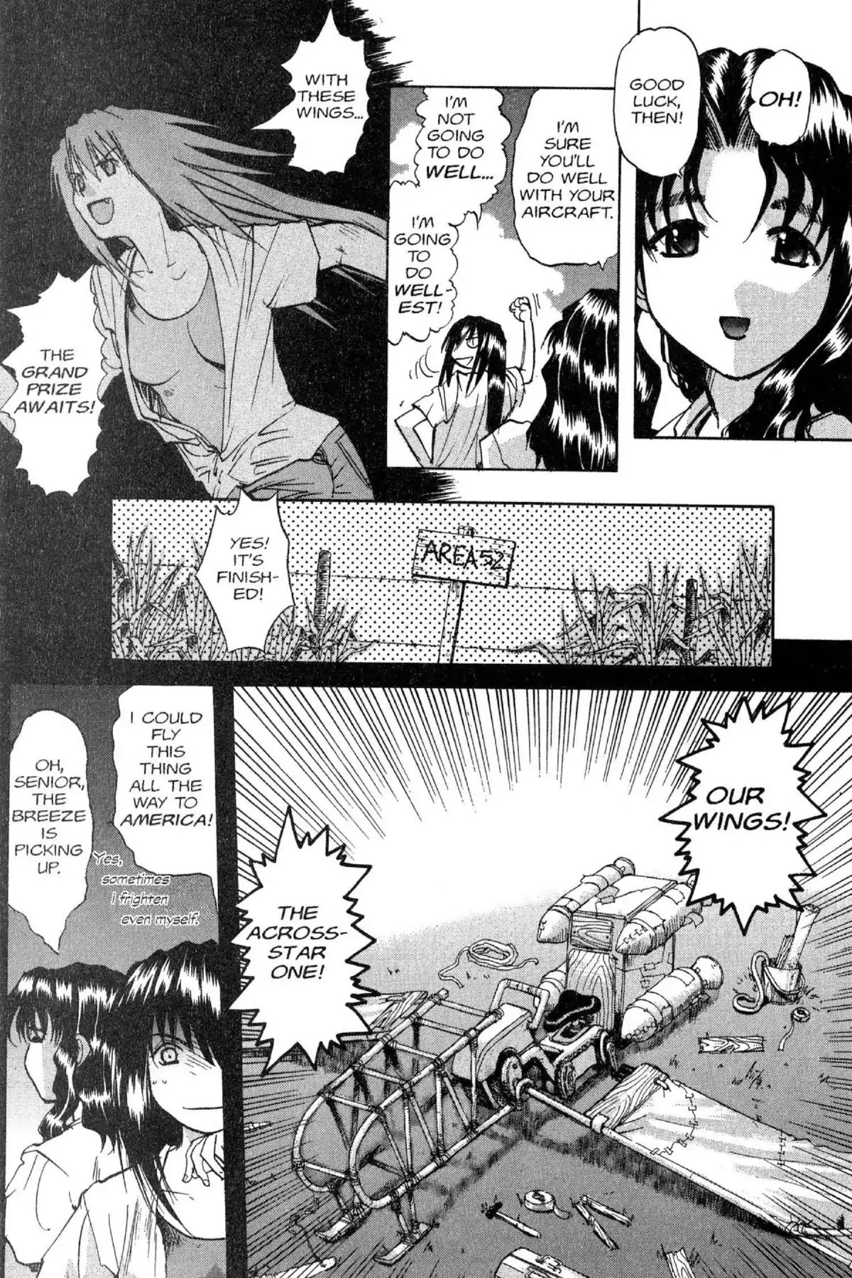 Excel Saga Chapter 7.5 page 8 - Vol.7 Mission 5: Wings to Eternity (T-Plus)