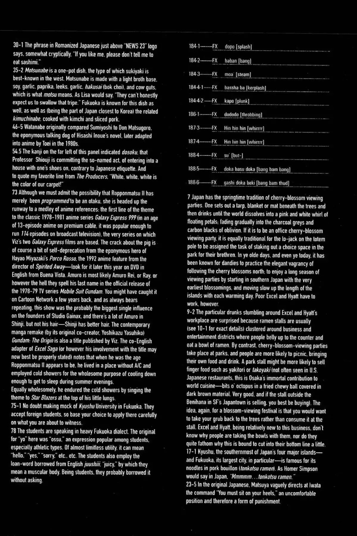 Excel Saga Chapter 7.8-5 page 10 - Vol.7 Oubliette (Excel Saga Bonus Section)