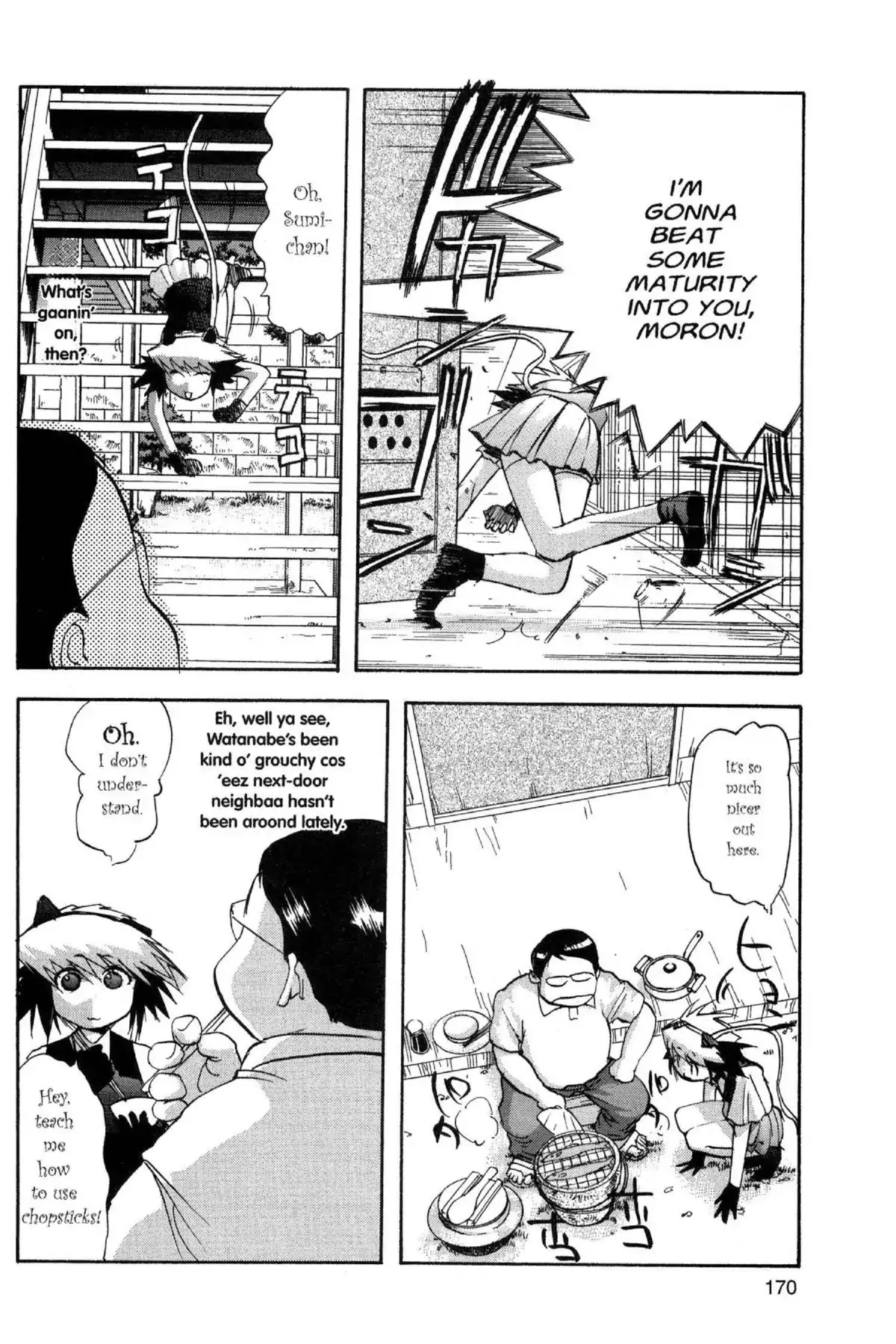 Excel Saga Chapter 7.8 page 10 - Vol.7 Mission 8: When Jaa, Ne Comes Marching Home