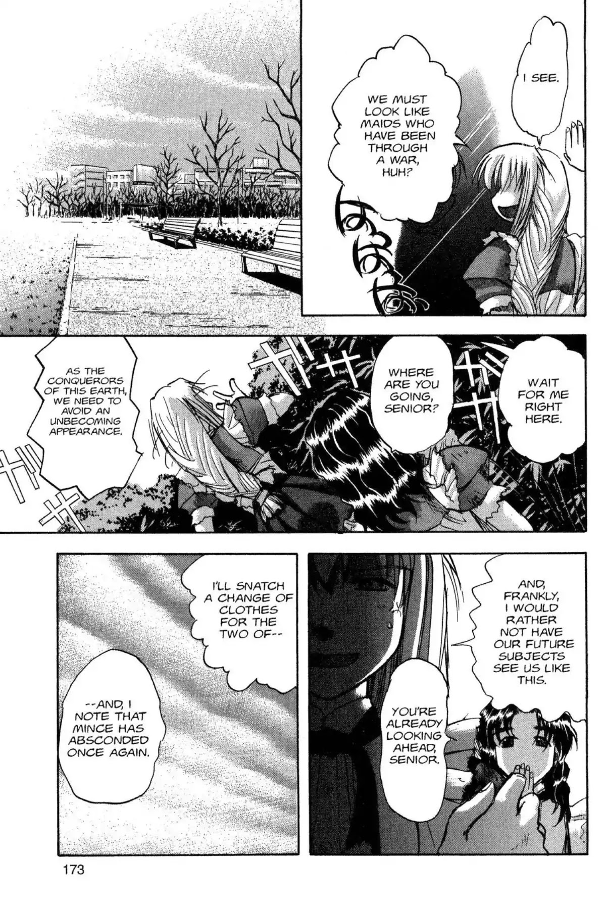 Excel Saga Chapter 7.8 page 13 - Vol.7 Mission 8: When Jaa, Ne Comes Marching Home