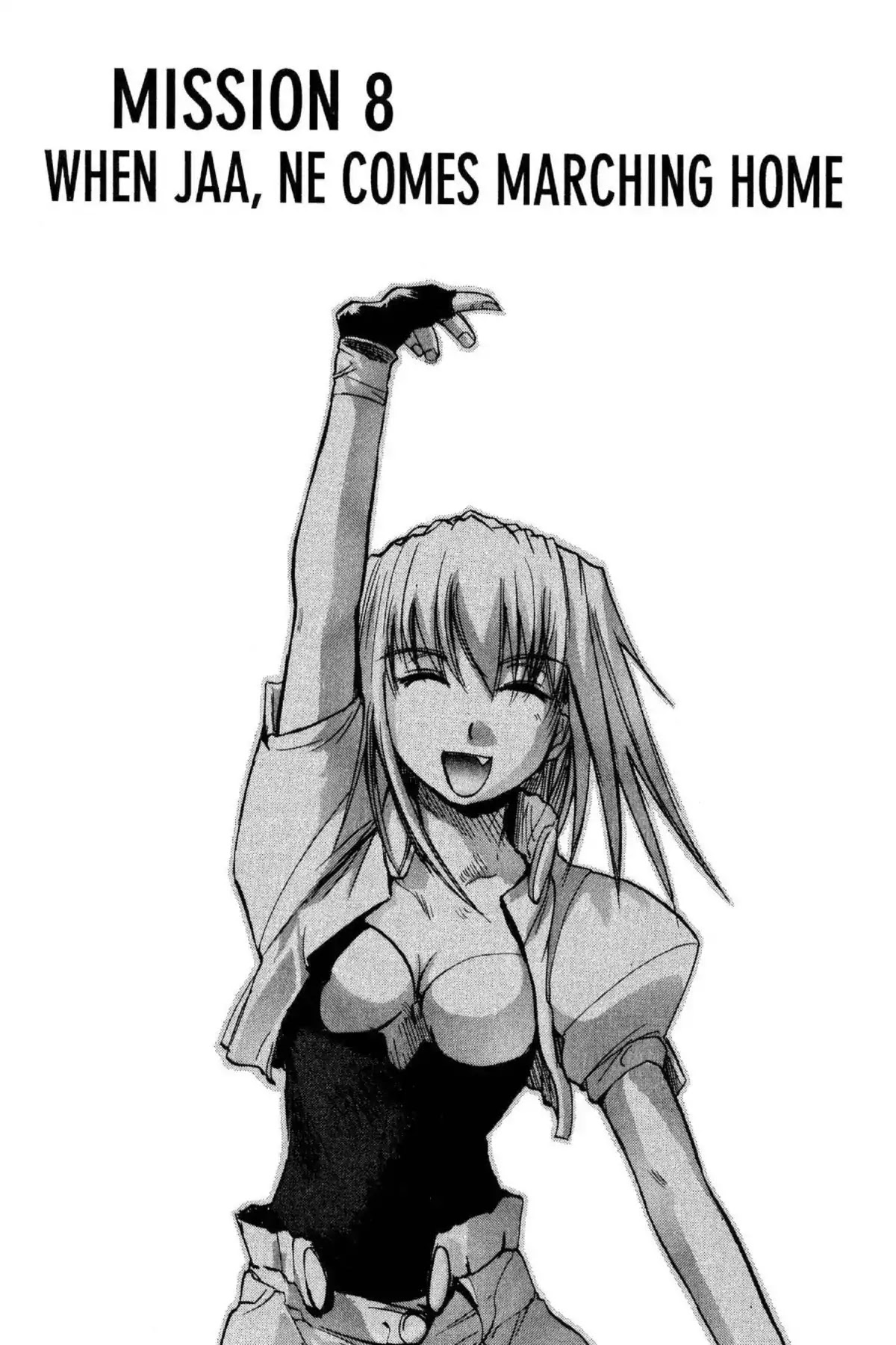 Excel Saga Chapter 7.8 page 2 - Vol.7 Mission 8: When Jaa, Ne Comes Marching Home