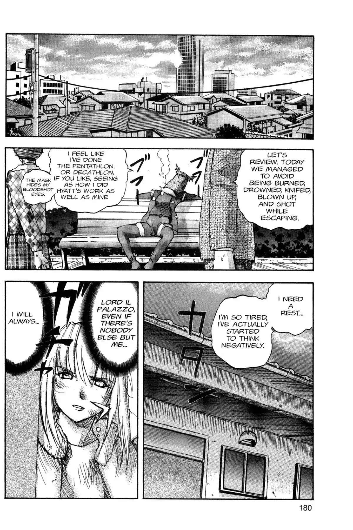 Excel Saga Chapter 7.8 page 20 - Vol.7 Mission 8: When Jaa, Ne Comes Marching Home