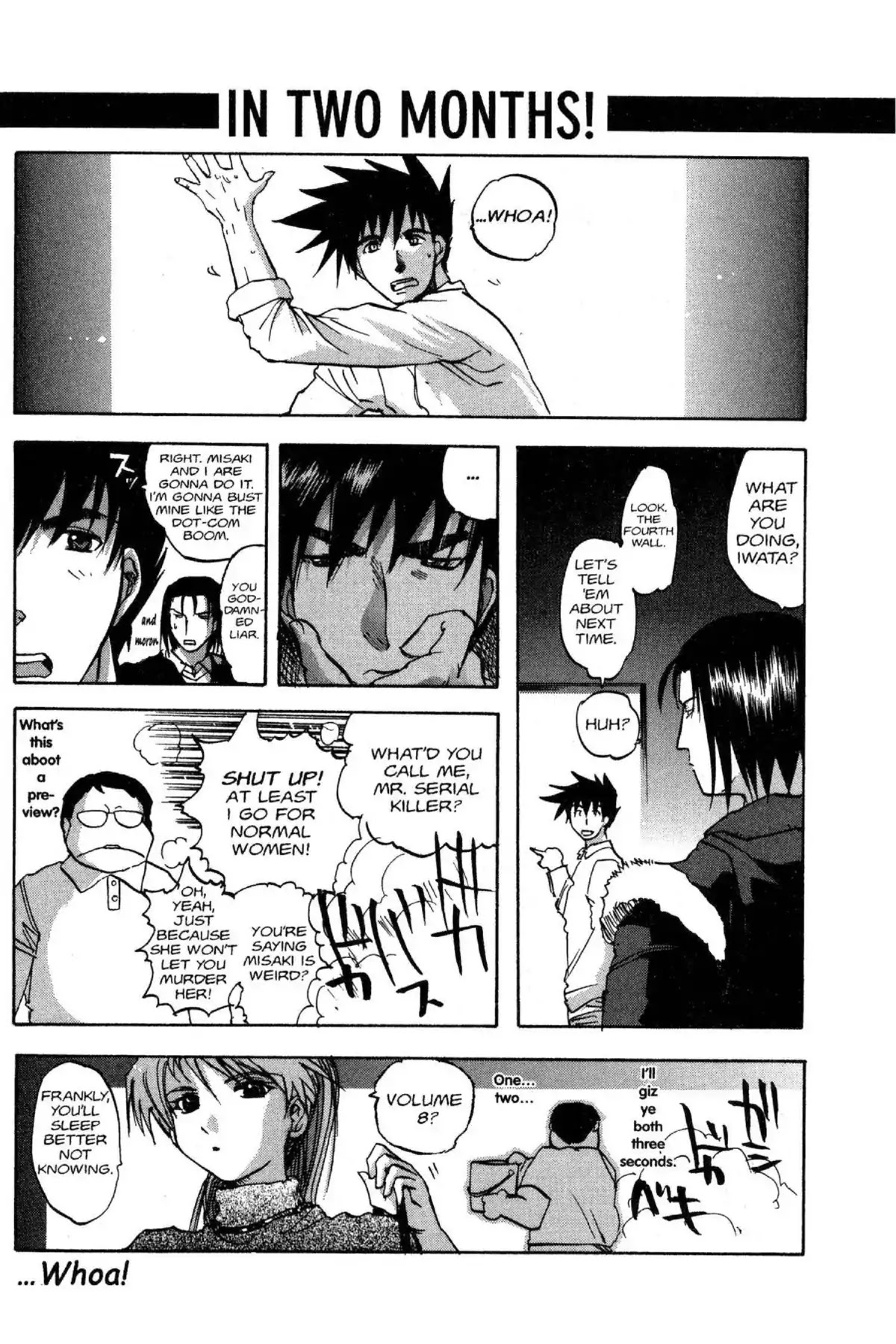 Excel Saga Chapter 7.8 page 28 - Vol.7 Mission 8: When Jaa, Ne Comes Marching Home