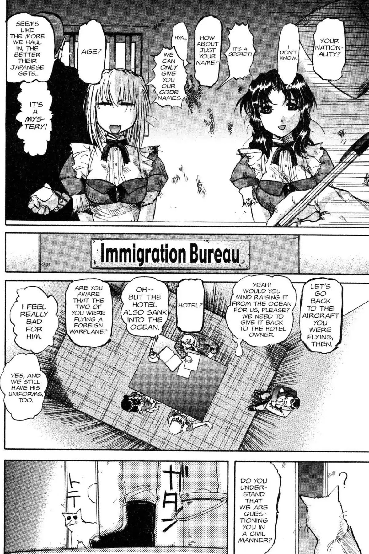 Excel Saga Chapter 7.8 page 4 - Vol.7 Mission 8: When Jaa, Ne Comes Marching Home