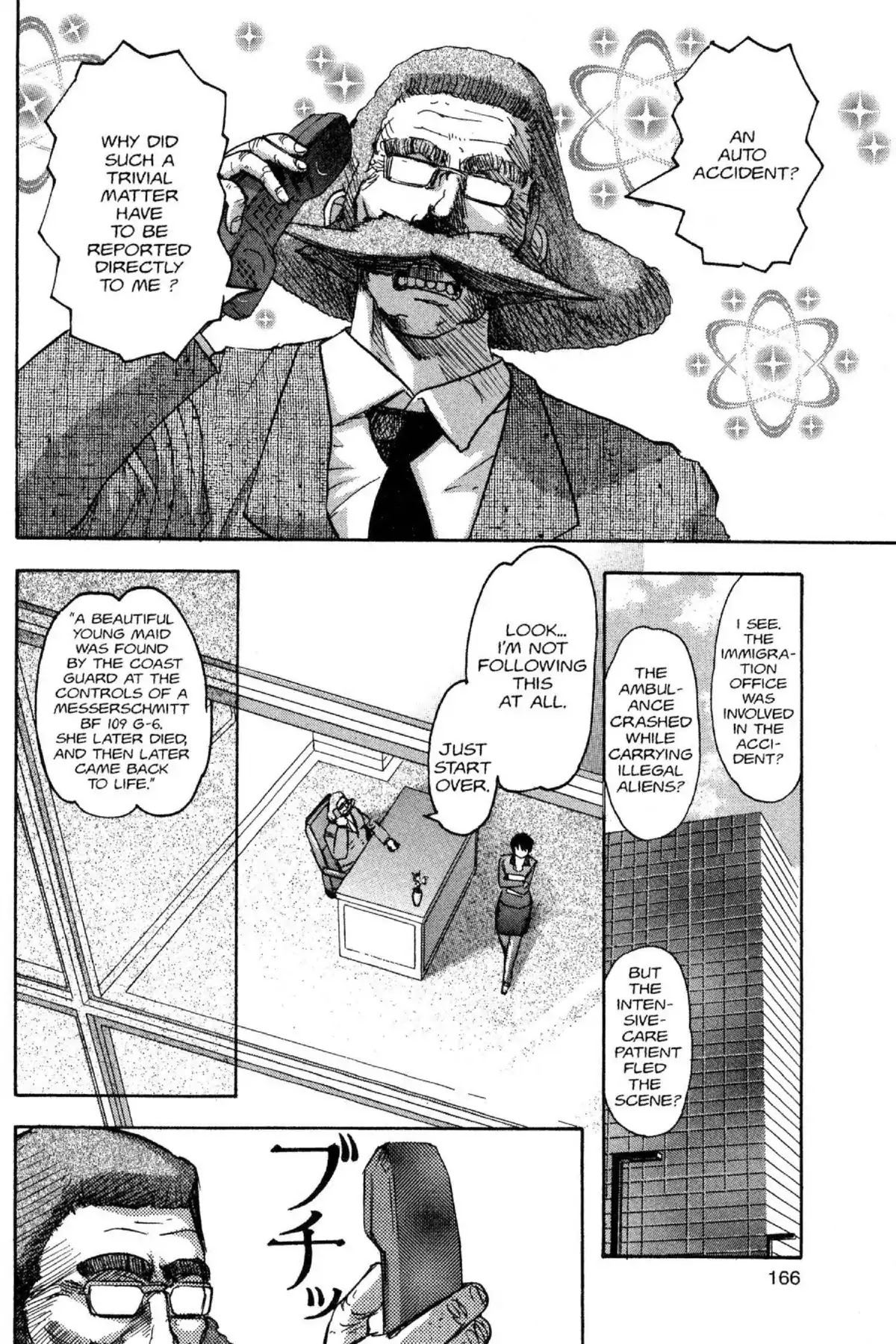 Excel Saga Chapter 7.8 page 6 - Vol.7 Mission 8: When Jaa, Ne Comes Marching Home
