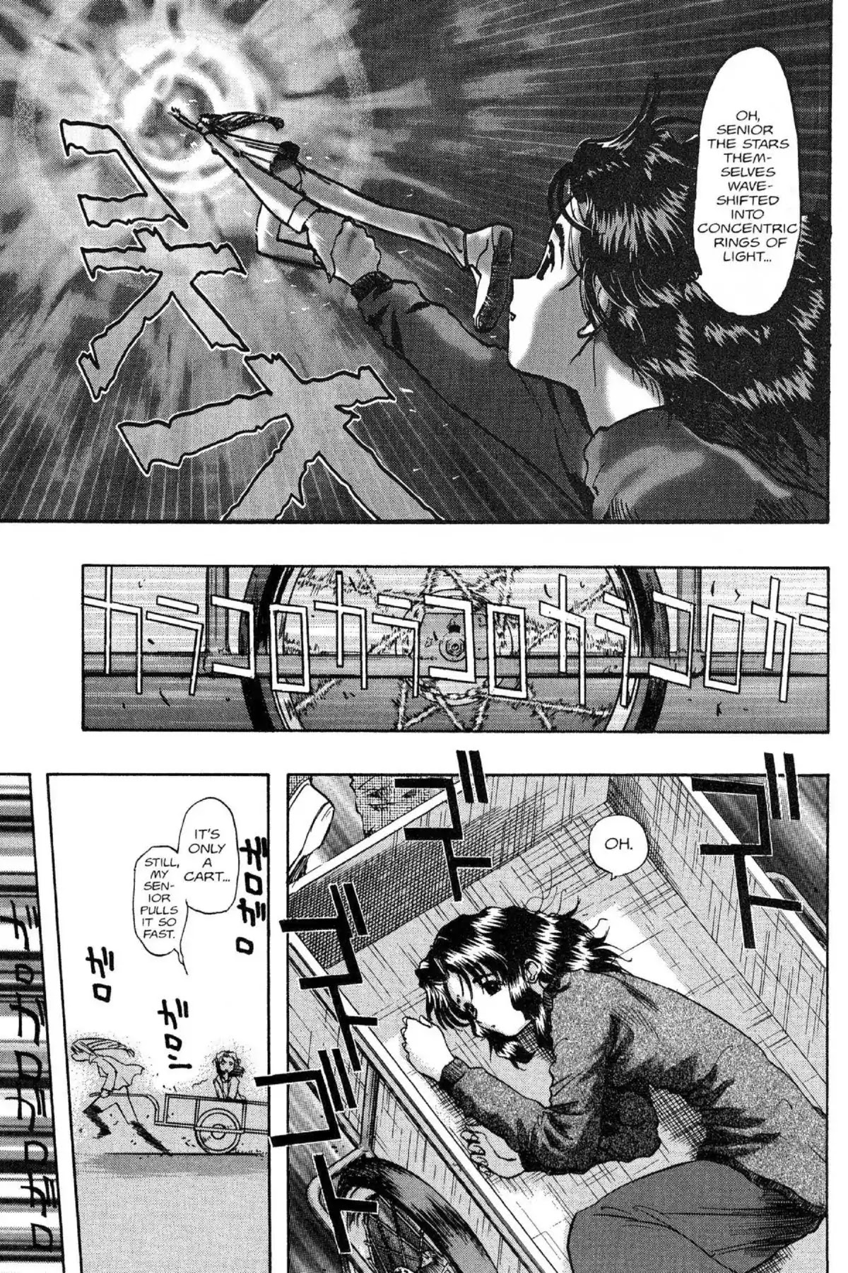 Excel Saga Chapter 8.1 page 15 - Vol.8 Mission 1: Hold Your Breath and Wait for Me