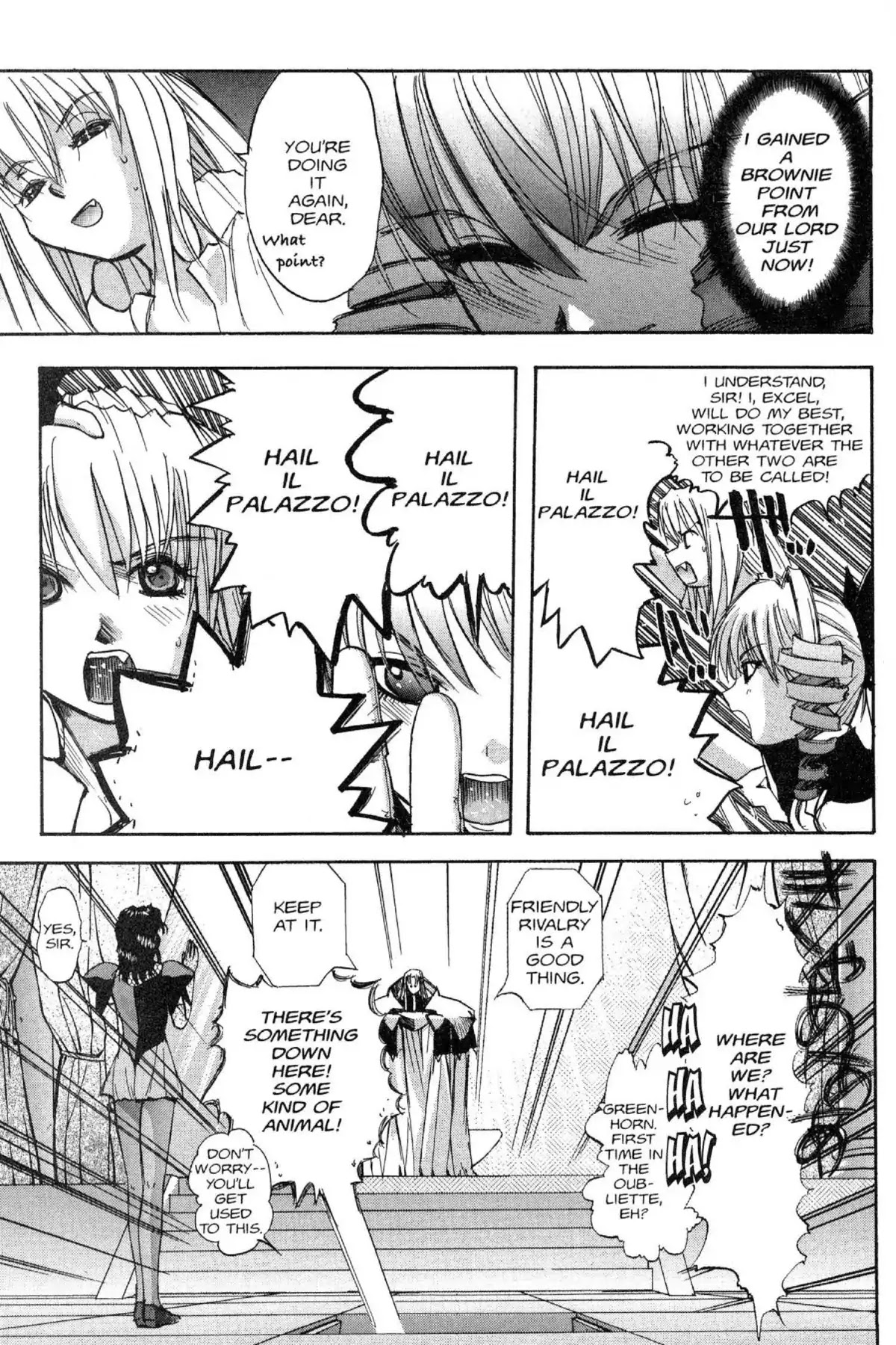 Excel Saga Chapter 8.2 page 19 - Vol.8 Mission 2: Two Shadows