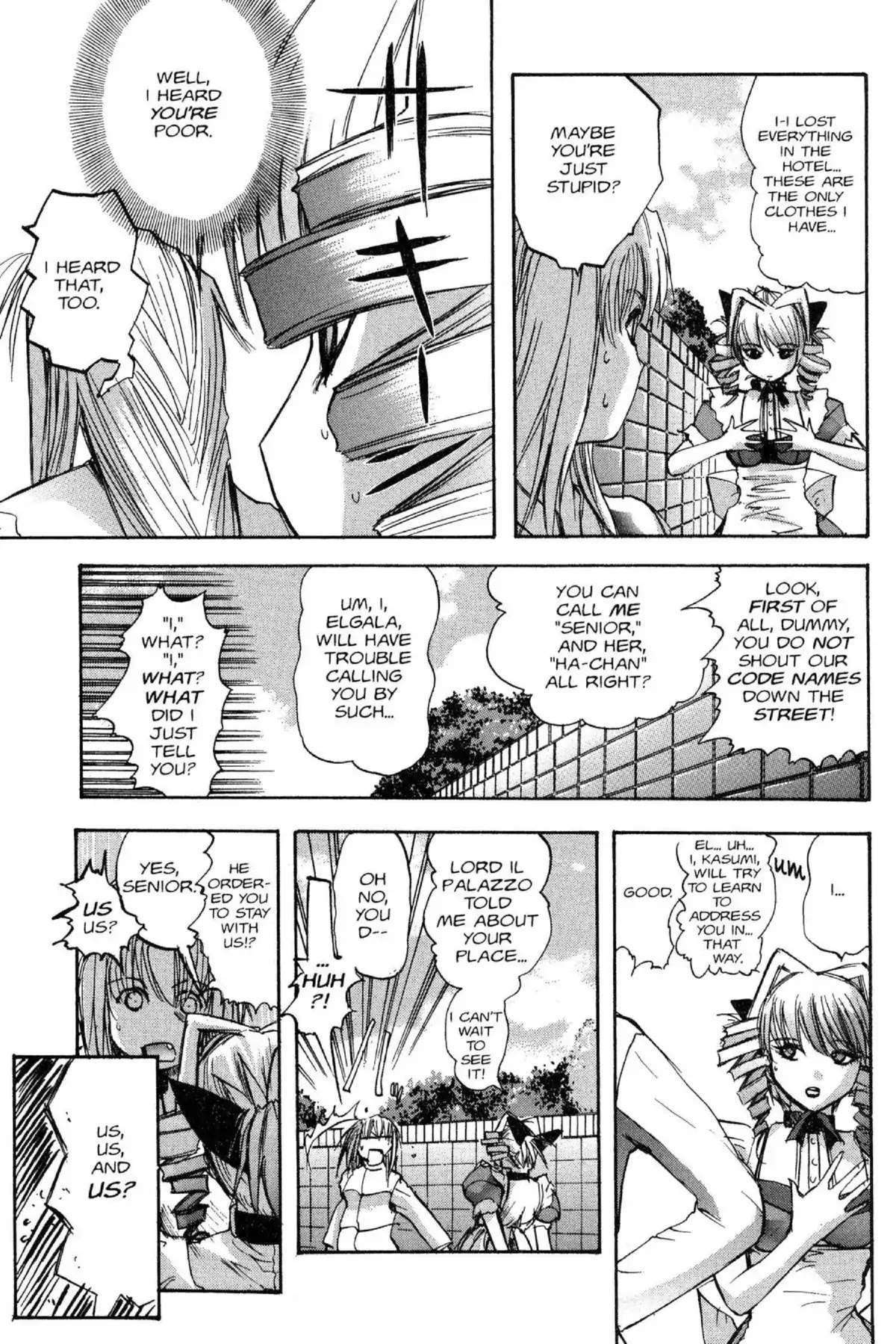 Excel Saga Chapter 8.2 page 21 - Vol.8 Mission 2: Two Shadows