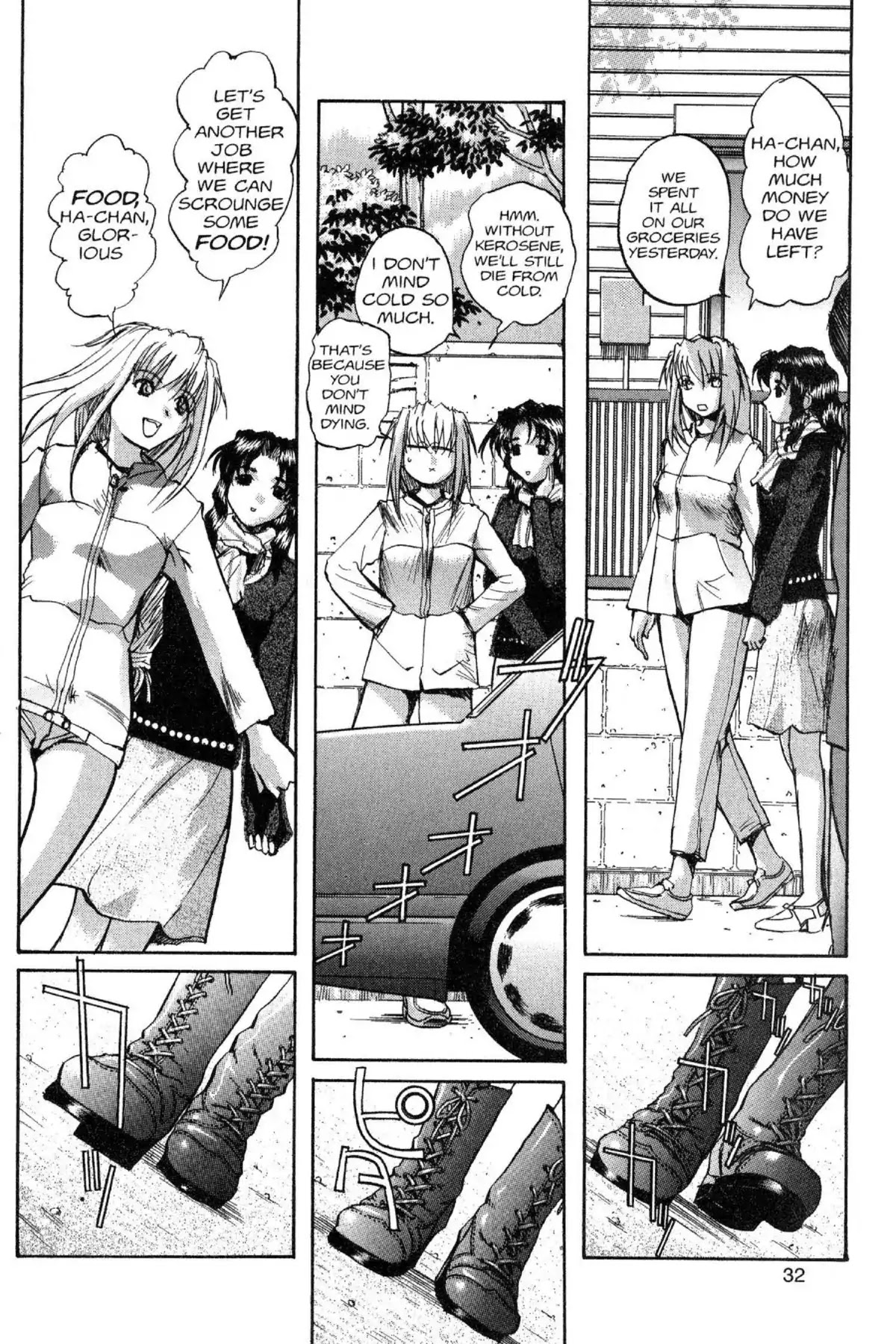 Excel Saga Chapter 8.2 page 4 - Vol.8 Mission 2: Two Shadows