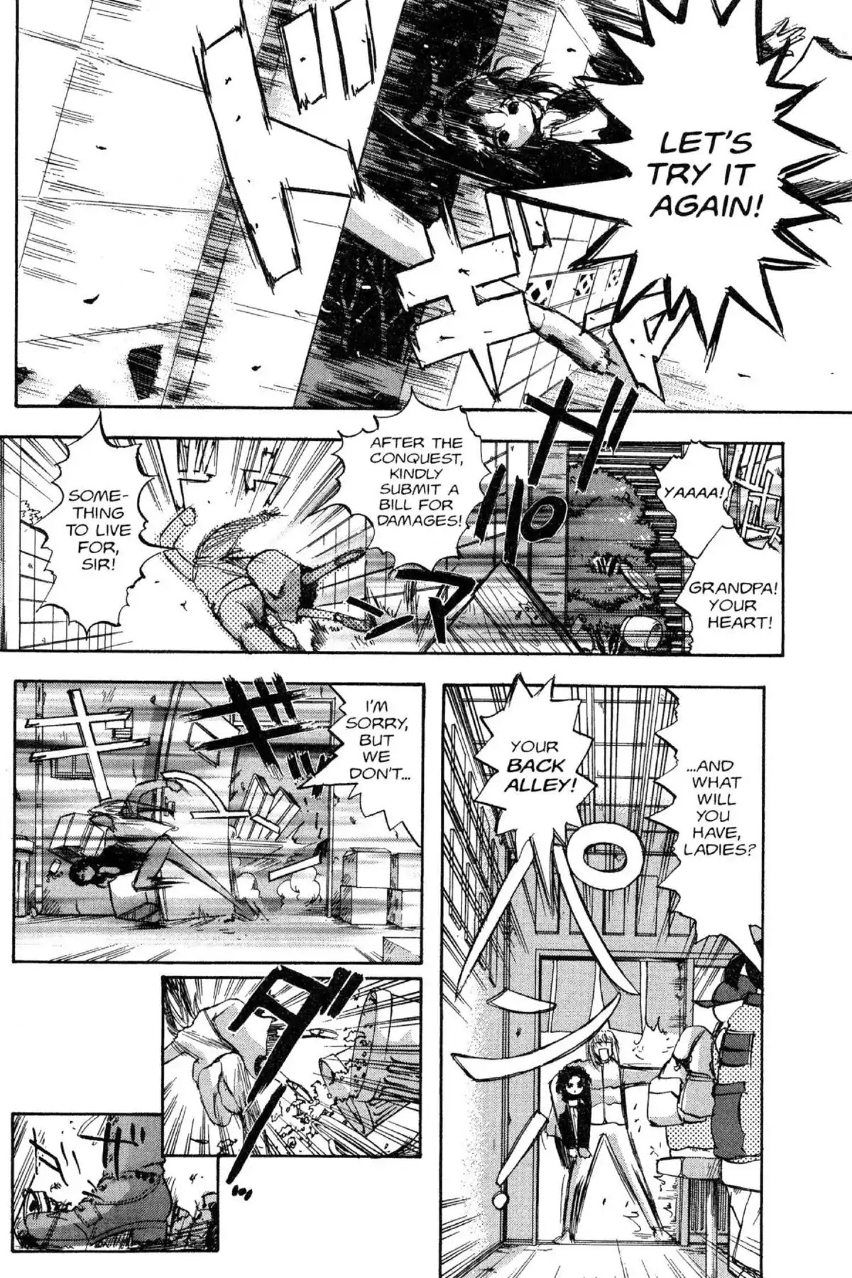 Excel Saga Chapter 8.2 page 6 - Vol.8 Mission 2: Two Shadows