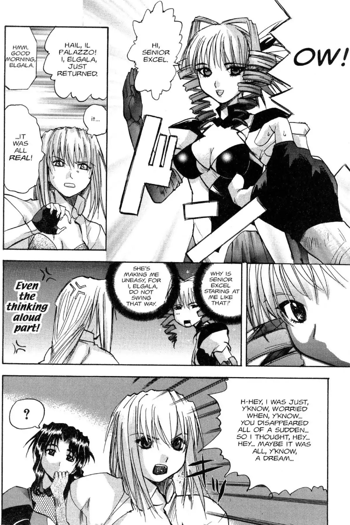 Excel Saga Chapter 8.3 page 6 - Vol.8 Mission 3: The Reality Called Illusion