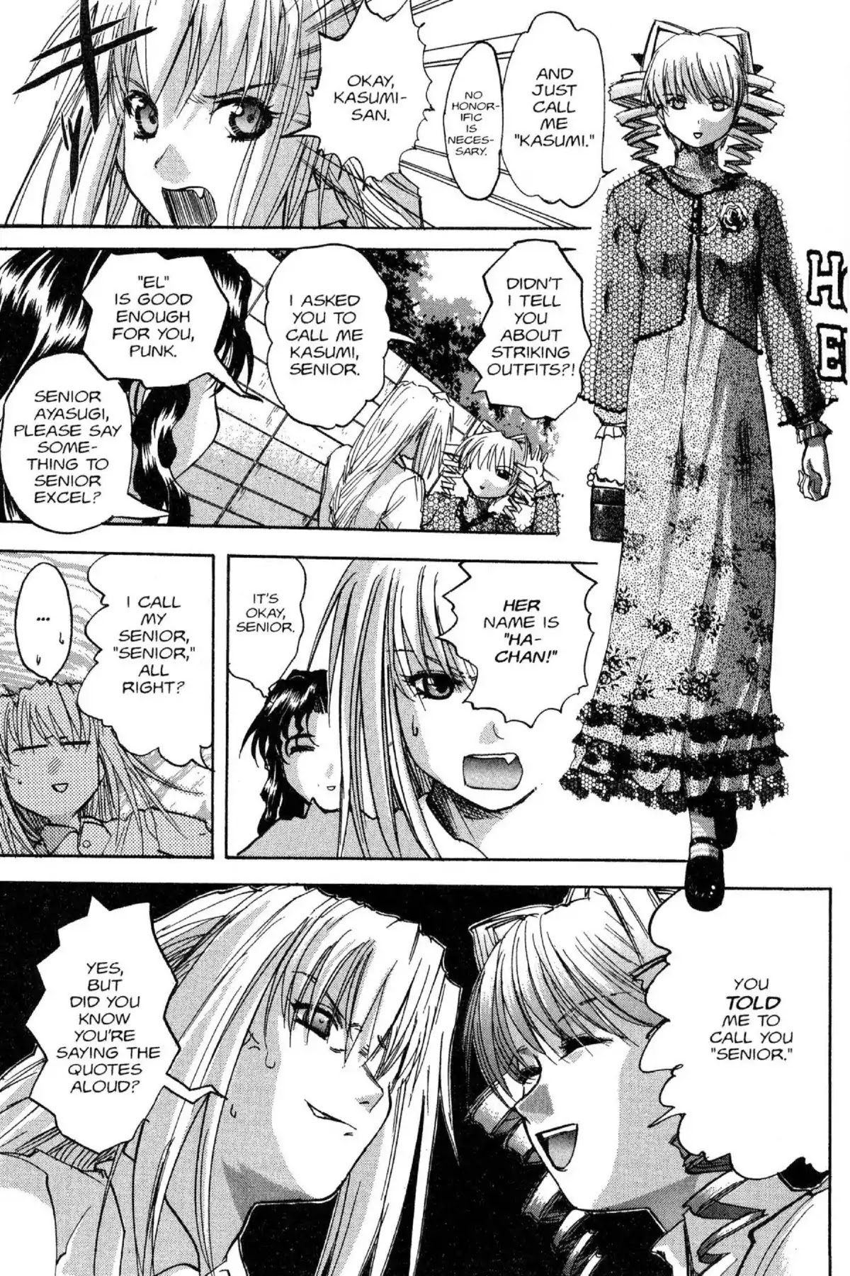 Excel Saga Chapter 8.3 page 9 - Vol.8 Mission 3: The Reality Called Illusion