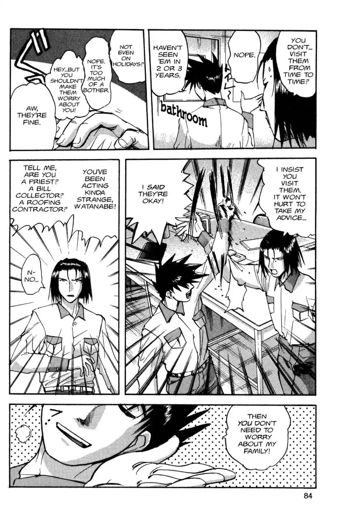 Excel Saga Chapter 8.4 page 18 - Vol.8 Mission 4: Farewell Leader
