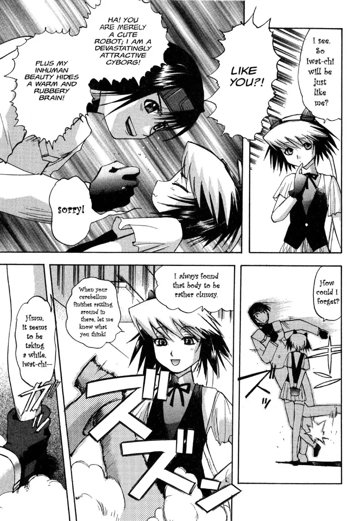 Excel Saga Chapter 8.5 page 21 - Vol.8 Mission 5: Screw and Gear