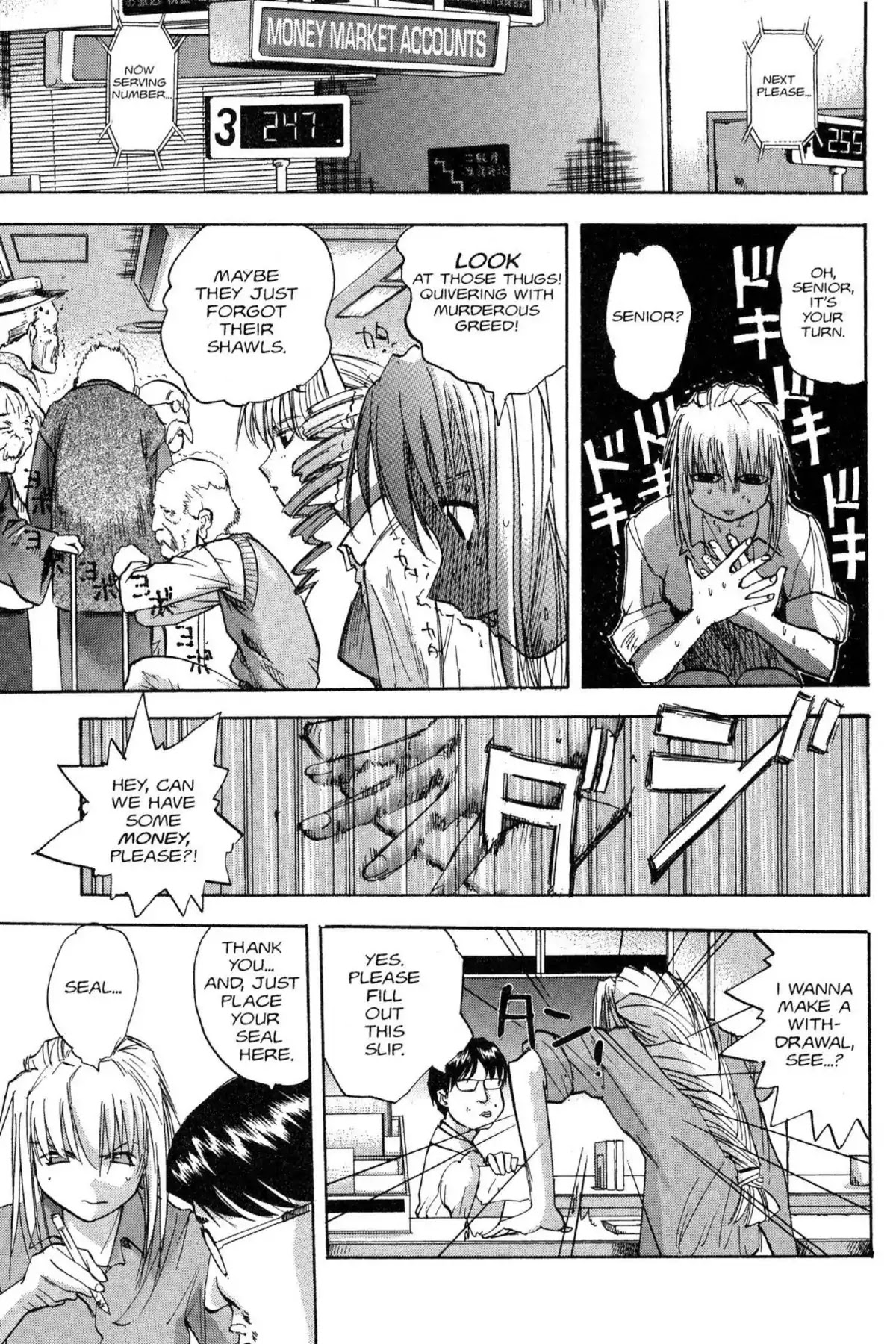Excel Saga Chapter 8.6 page 15 - Vol.8 Mission 6: A Long Day in a Small World