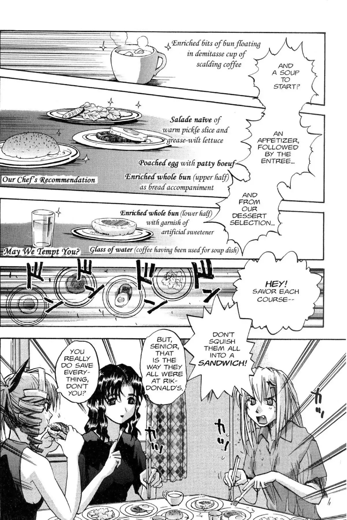 Excel Saga Chapter 8.6 page 2 - Vol.8 Mission 6: A Long Day in a Small World