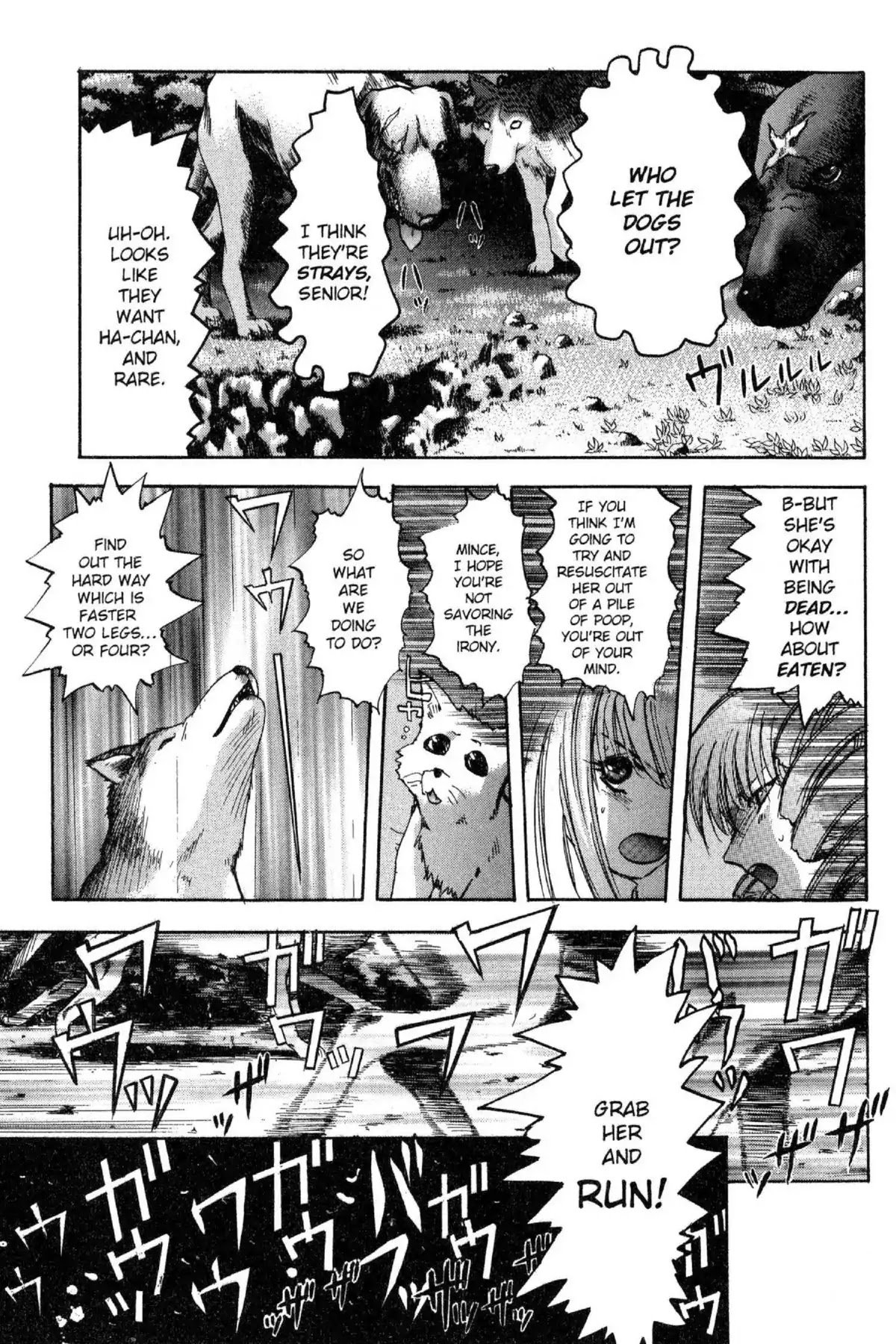 Excel Saga Chapter 8.7 page 19 - Vol.8 Mission 7: Like a Rope in the Making