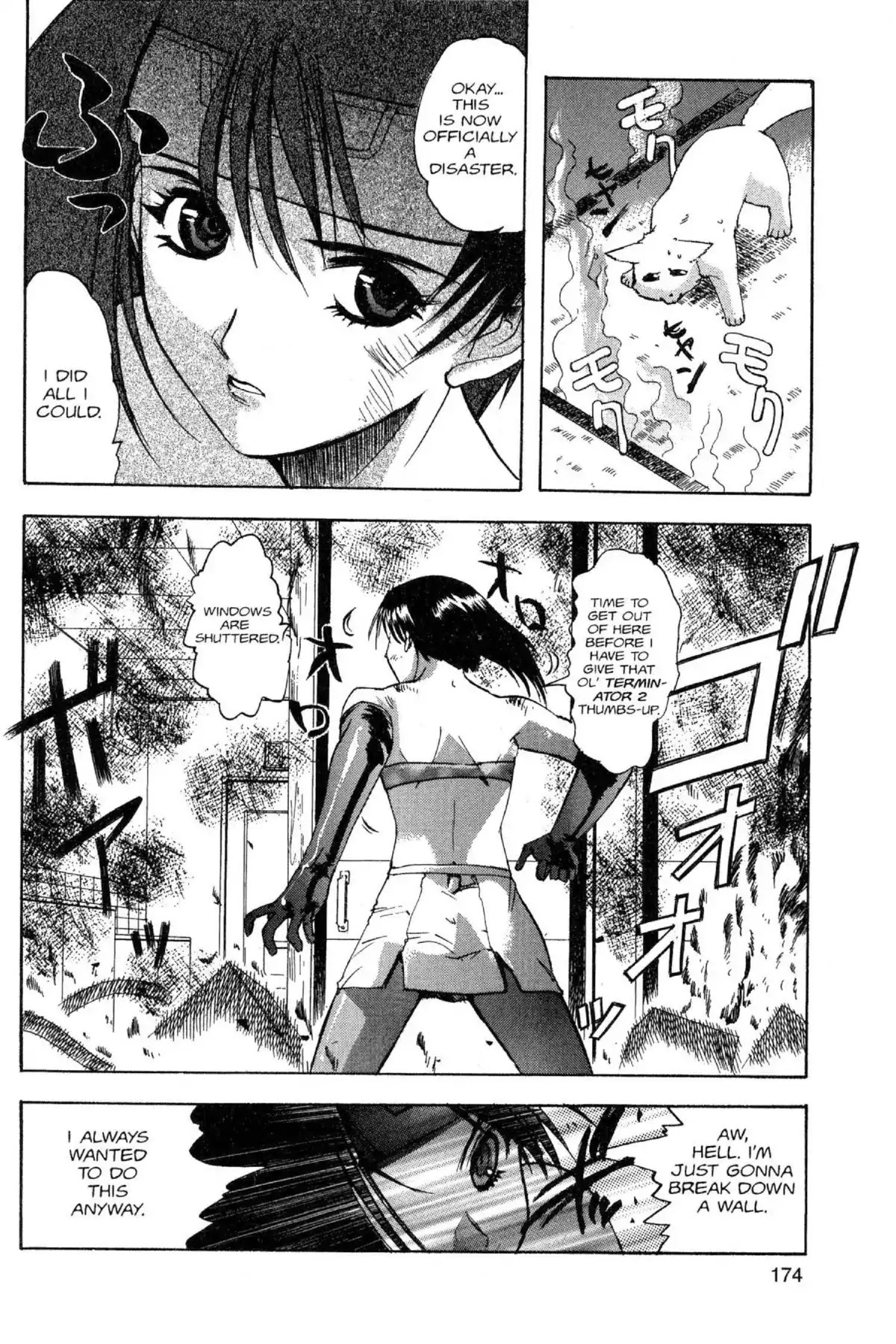 Excel Saga Chapter 8.8 page 10 - Vol.8 Mission 8: Burnable and Nonburnable Trash