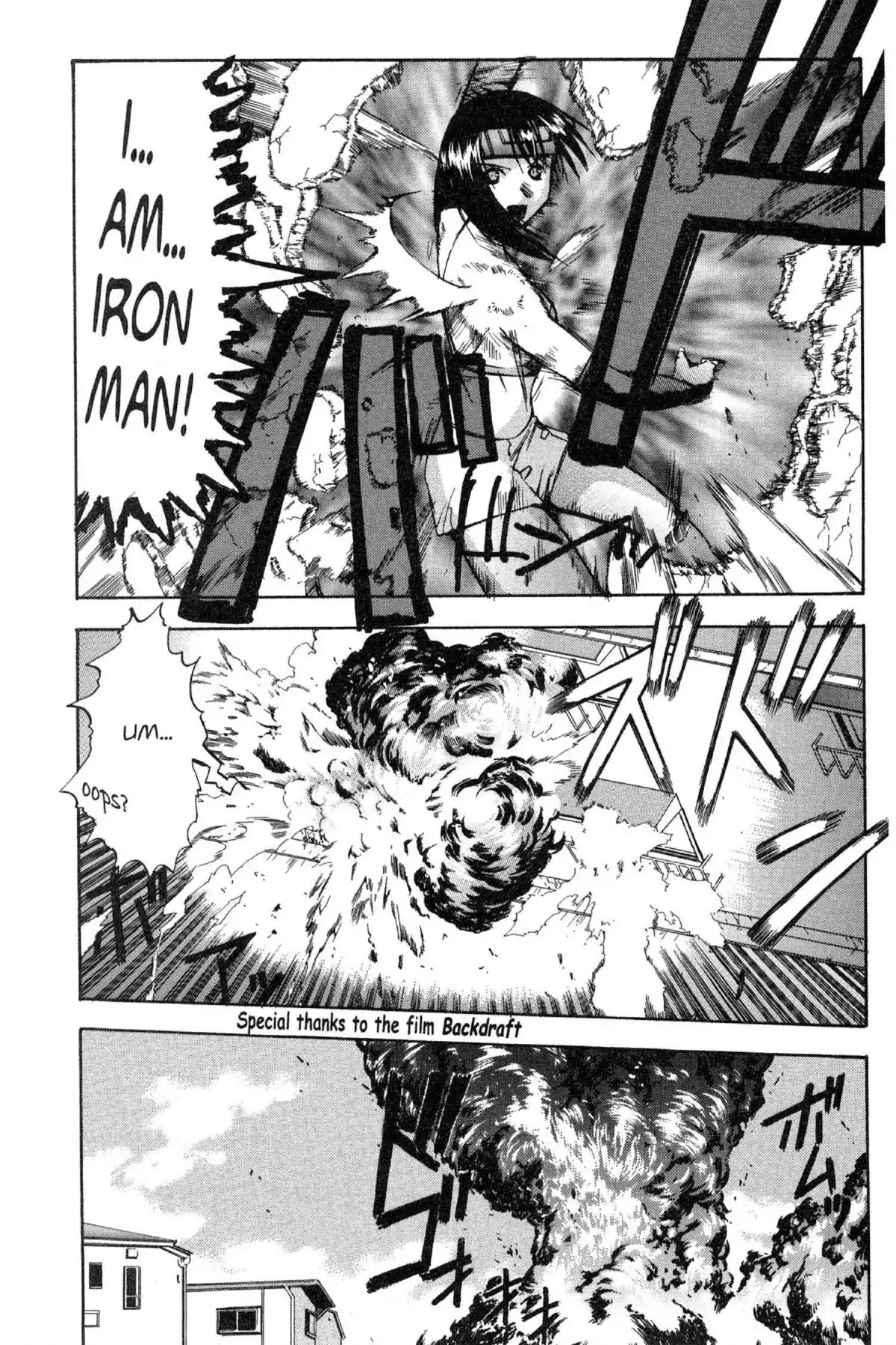 Excel Saga Chapter 8.8 page 11 - Vol.8 Mission 8: Burnable and Nonburnable Trash