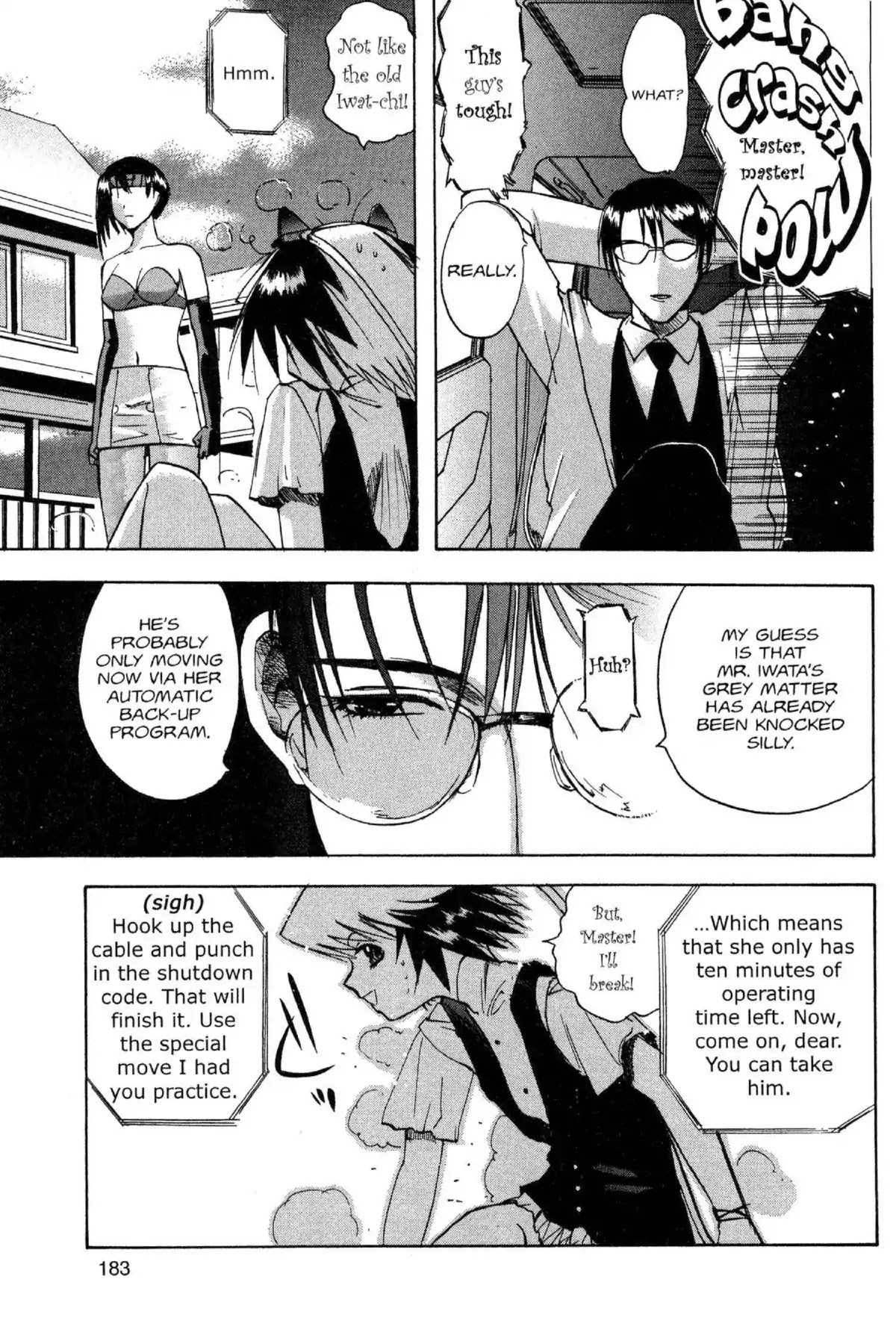 Excel Saga Chapter 8.8 page 19 - Vol.8 Mission 8: Burnable and Nonburnable Trash
