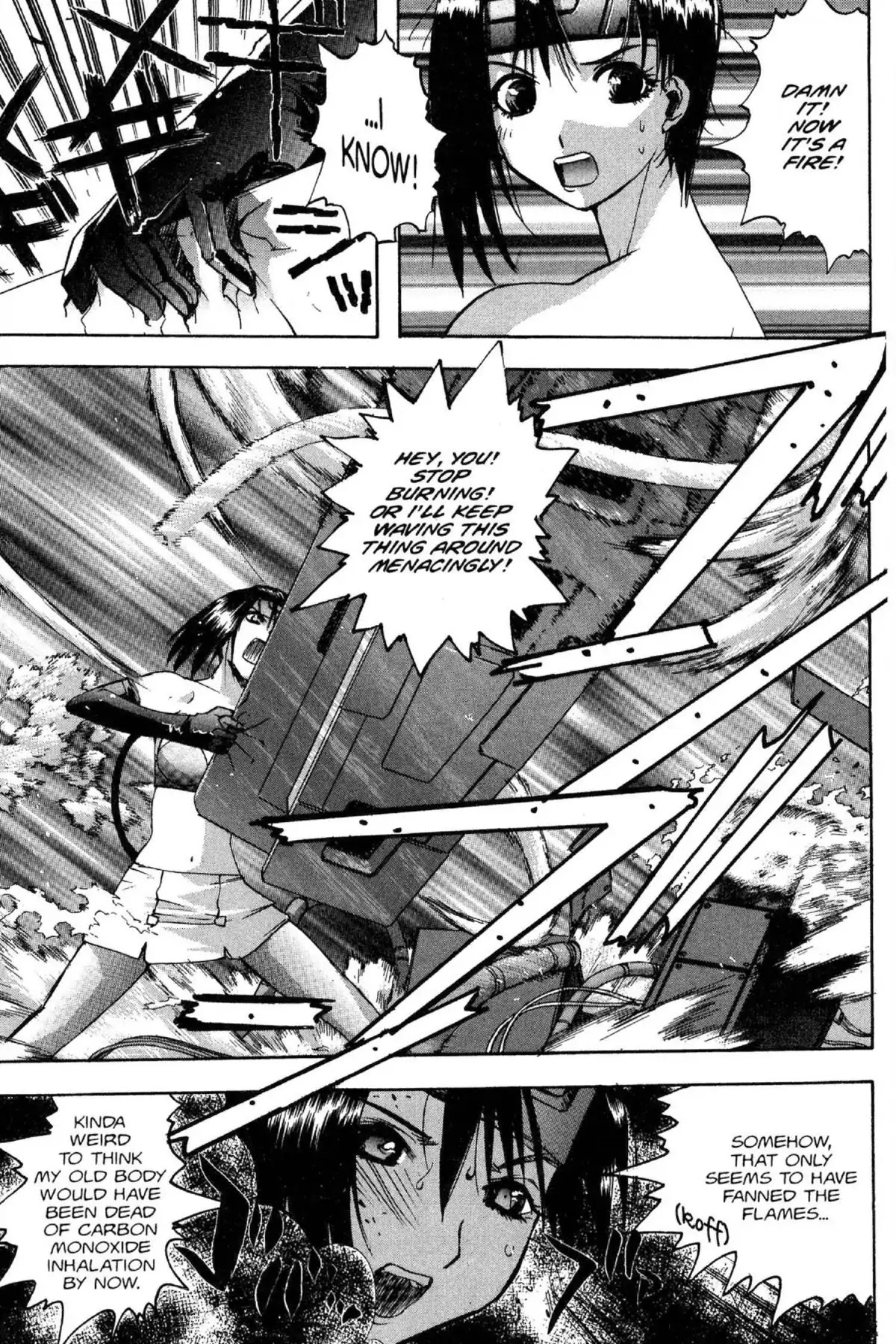 Excel Saga Chapter 8.8 page 9 - Vol.8 Mission 8: Burnable and Nonburnable Trash