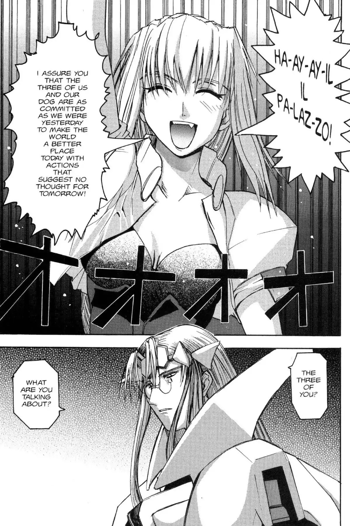 Excel Saga Chapter 9.2 page 1 - Vol.9 Mission 2: Crystal Locale