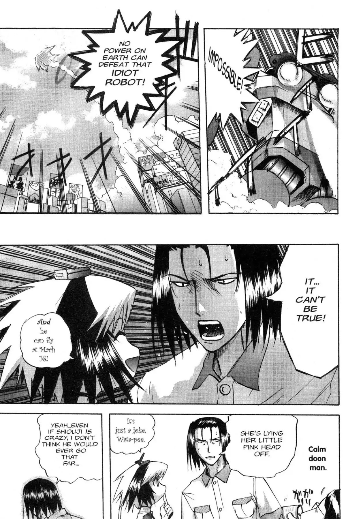 Excel Saga Chapter 9.3 page 11 - Vol.9 Mission 3: Is Life Worth More Than the Stars?