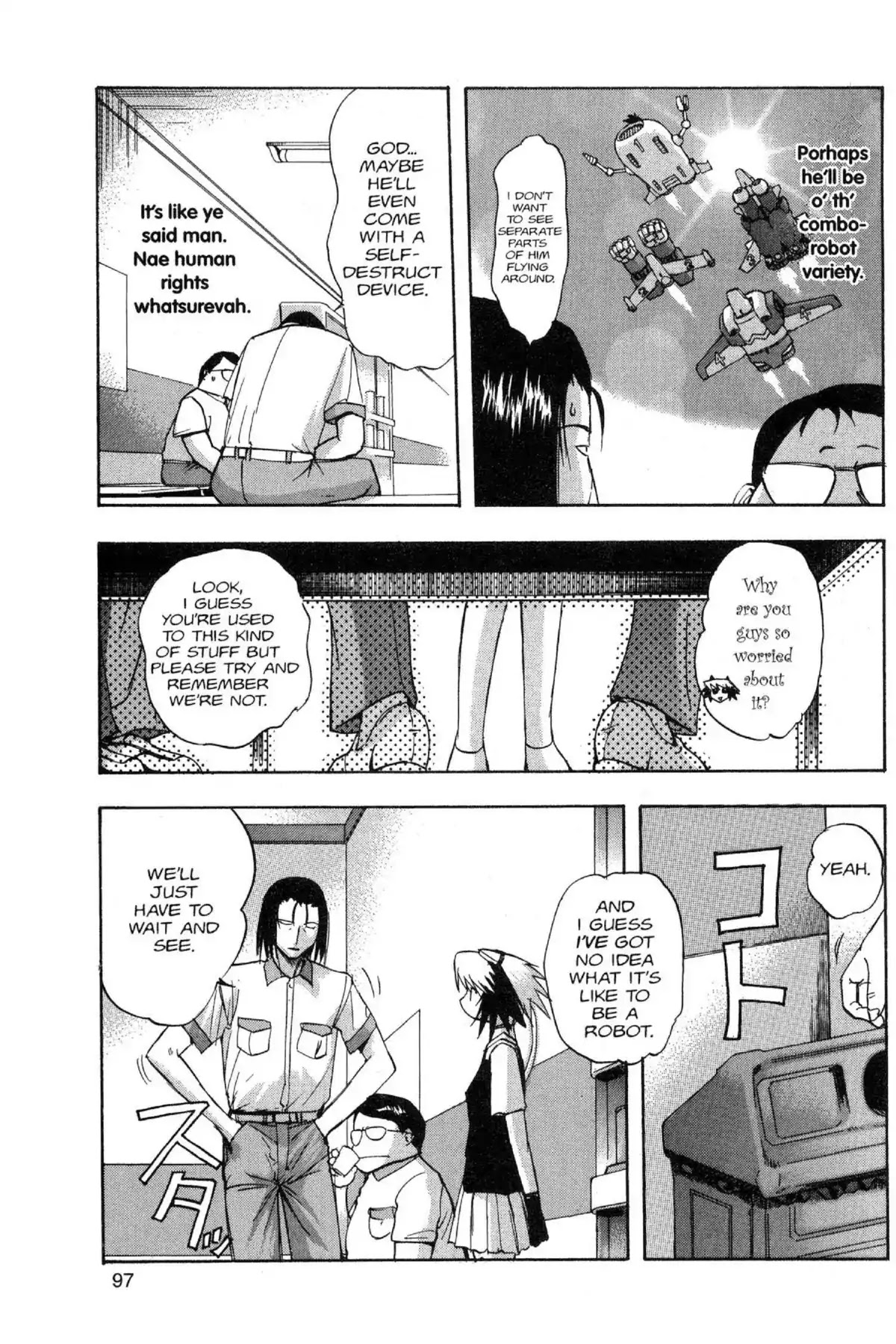 Excel Saga Chapter 9.3 page 13 - Vol.9 Mission 3: Is Life Worth More Than the Stars?