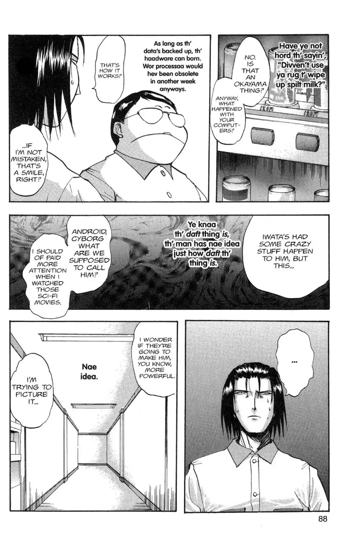 Excel Saga Chapter 9.3 page 4 - Vol.9 Mission 3: Is Life Worth More Than the Stars?