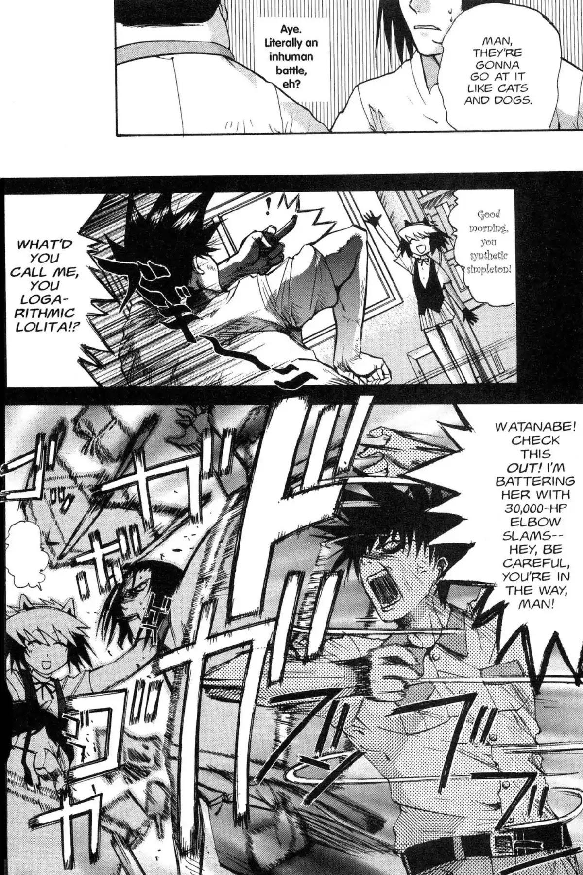 Excel Saga Chapter 9.3 page 6 - Vol.9 Mission 3: Is Life Worth More Than the Stars?