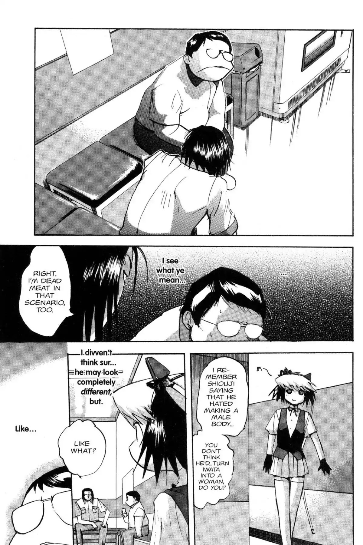 Excel Saga Chapter 9.3 page 7 - Vol.9 Mission 3: Is Life Worth More Than the Stars?