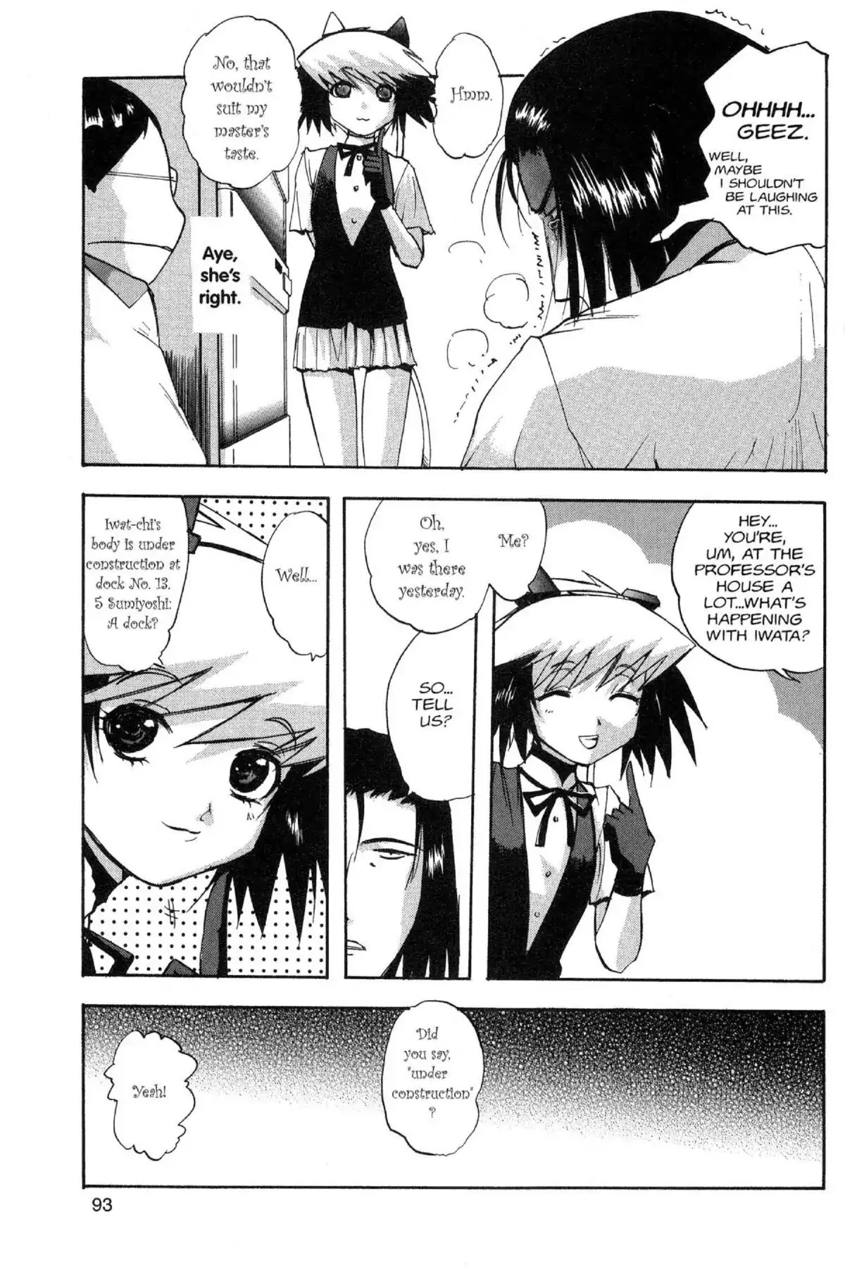 Excel Saga Chapter 9.3 page 9 - Vol.9 Mission 3: Is Life Worth More Than the Stars?