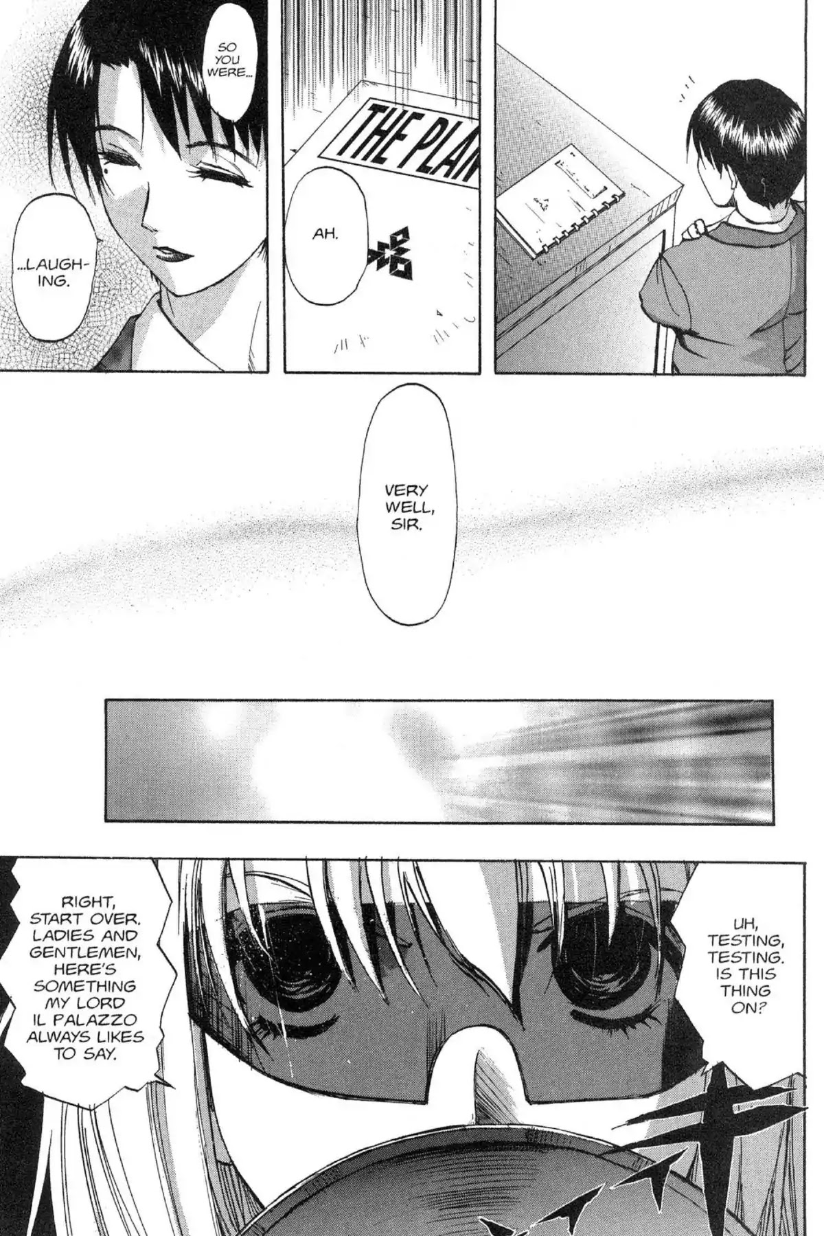 Excel Saga Chapter 9.5 page 23 - Vol.9 Mission 5: We Will Find Each Other Again If We Return to That Town