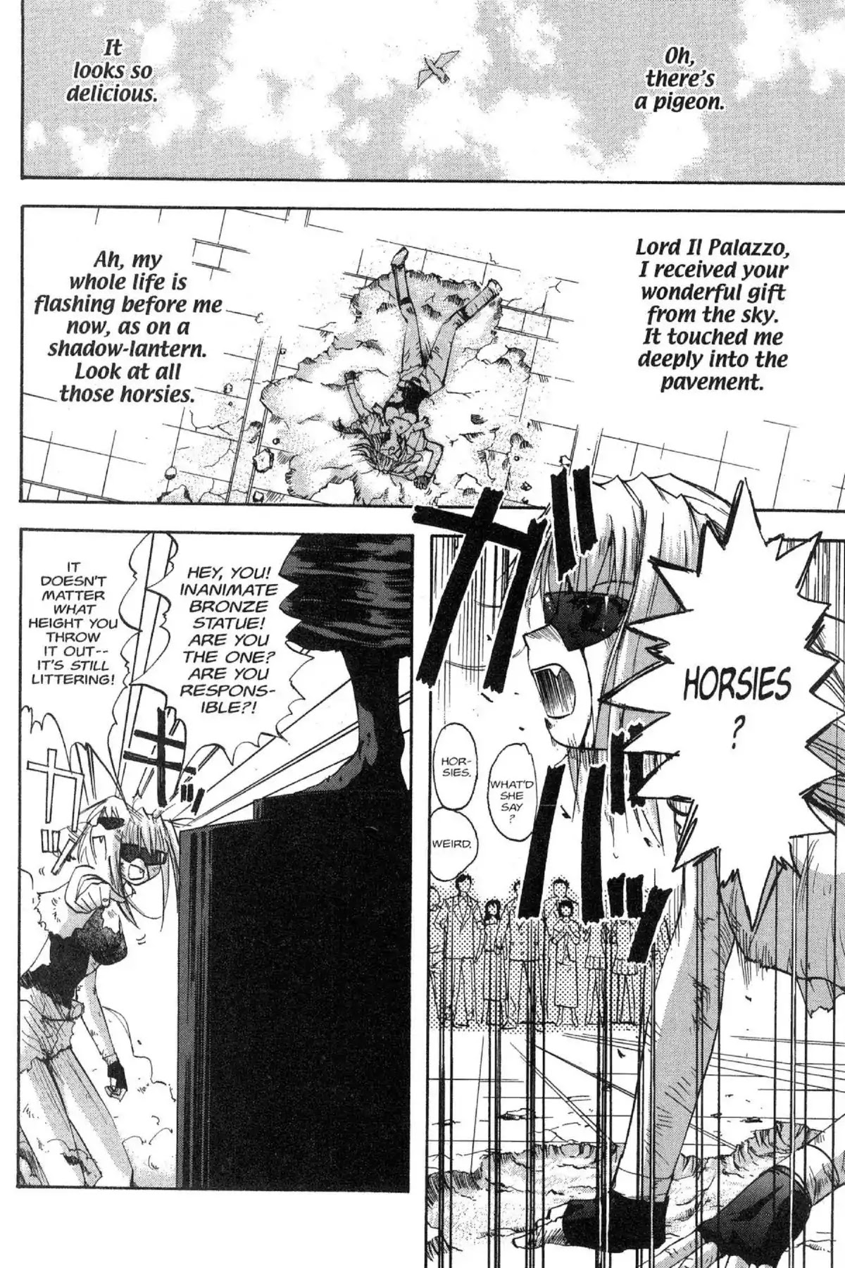 Excel Saga Chapter 9.5 page 30 - Vol.9 Mission 5: We Will Find Each Other Again If We Return to That Town